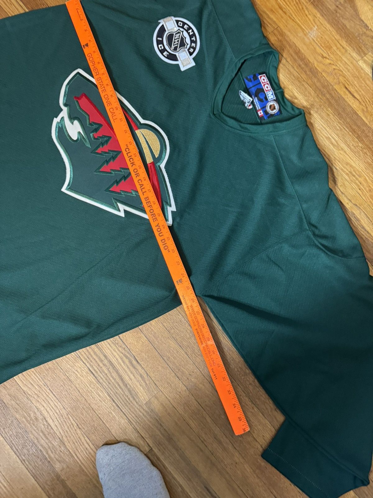 Ccm × NHL × Vintage Minnesota Wild Jersey Size US XL / EU 56 / 4 - 7 Thumbnail