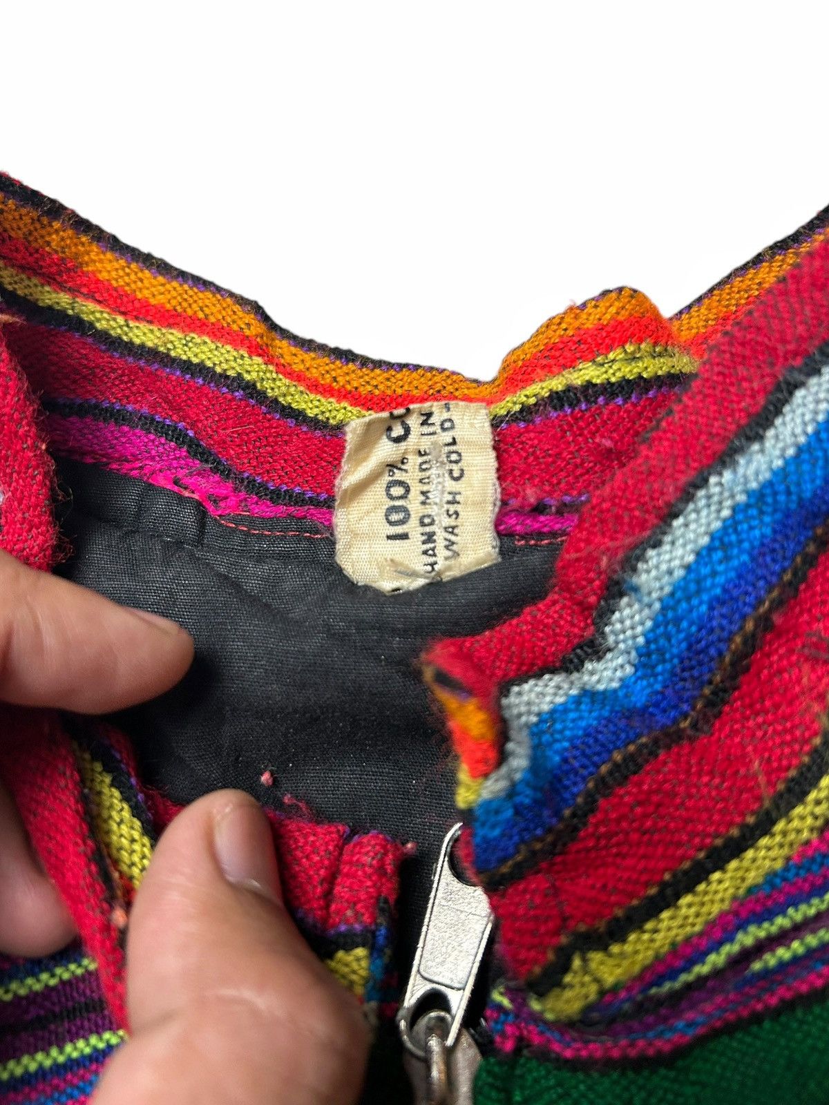 Vintage Vintage Guatemala Patchwork Ethnic Hippie Boho Bomber Jacket Size US XL / EU 56 / 4 - 10 Thumbnail
