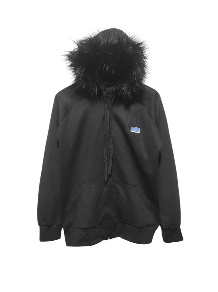 If Six Was Nine Black Zip Fur Hoodie if6was9 LGB style Size US M / EU 48-50 / 2 - 2 Thumbnail