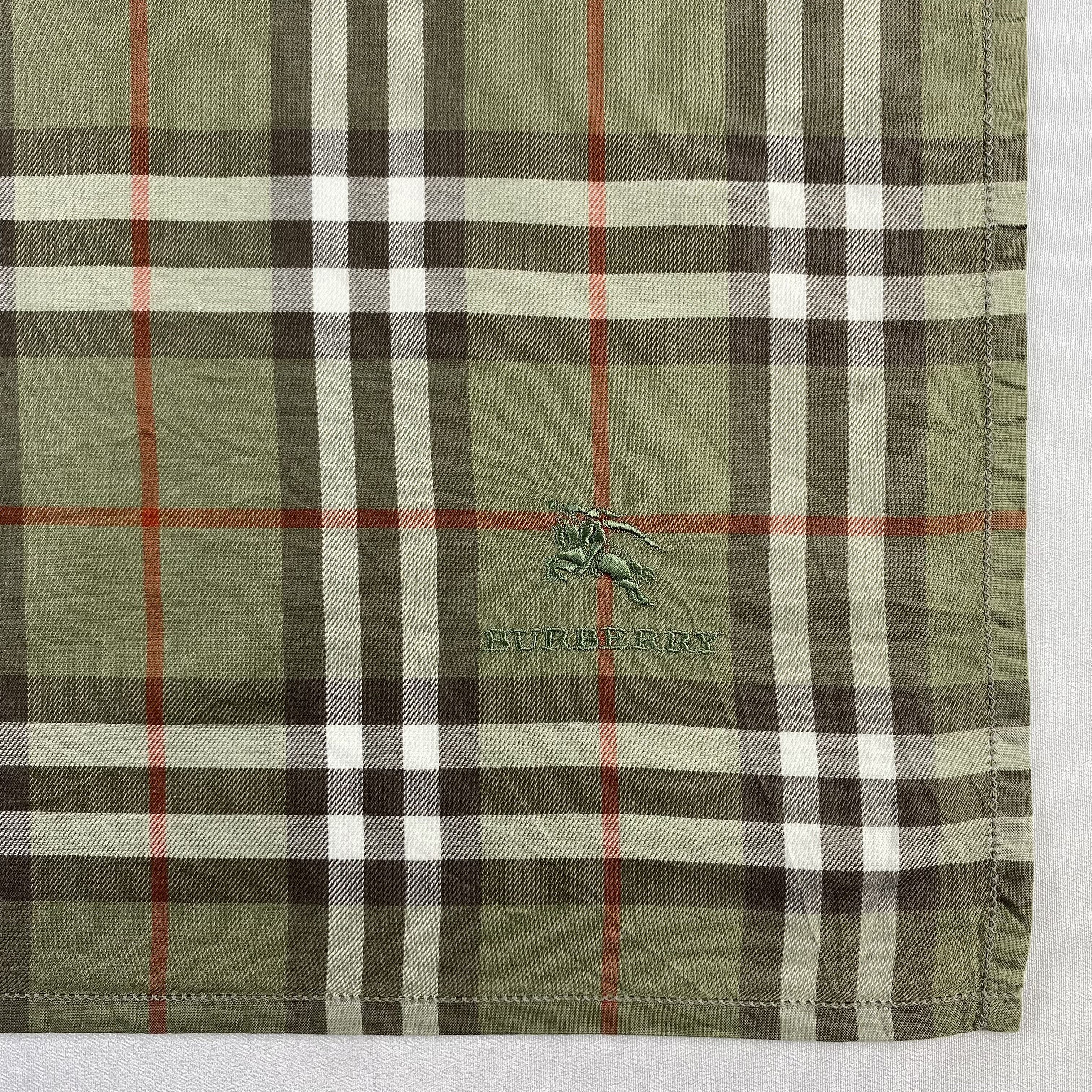 Burberry × Vintage Burberry Handkerchief / Neckerchief / Bandana-P1275 Size ONE SIZE - 3 Thumbnail