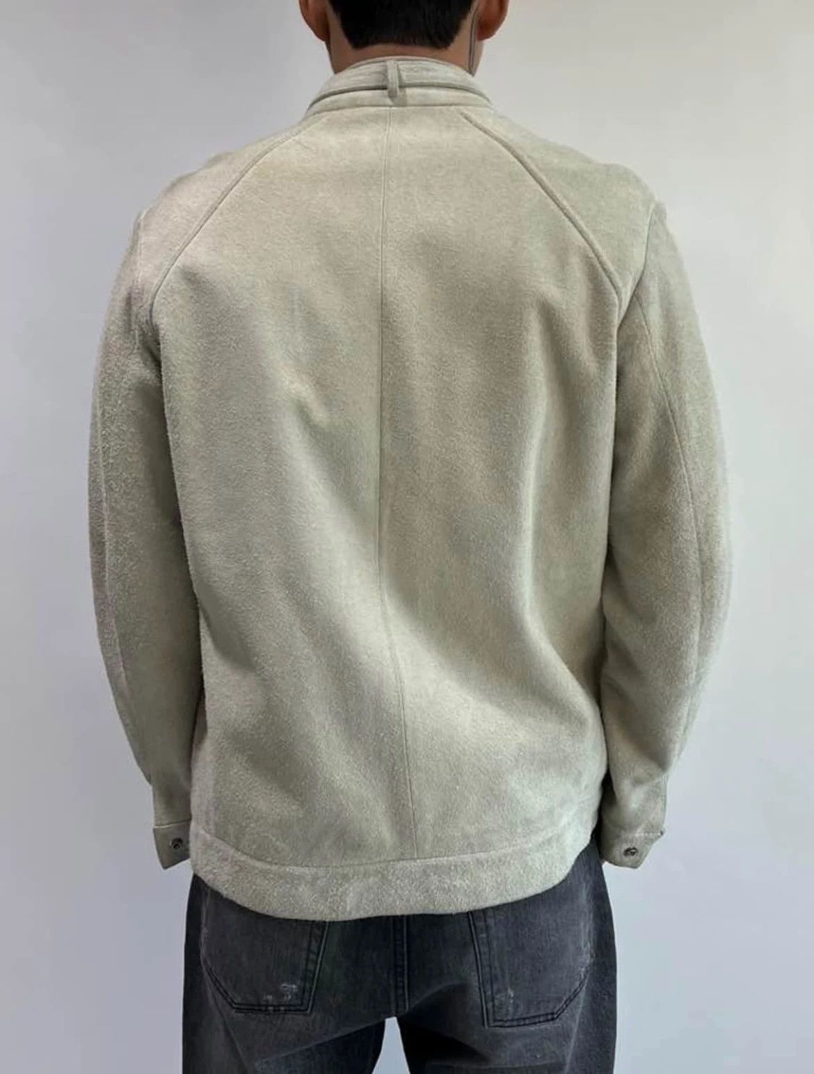 Maison Margiela Maison Martin Margiela 2000s Suede Jacket Rare Oversized Size US S / EU 44-46 / 1 - 3 Thumbnail