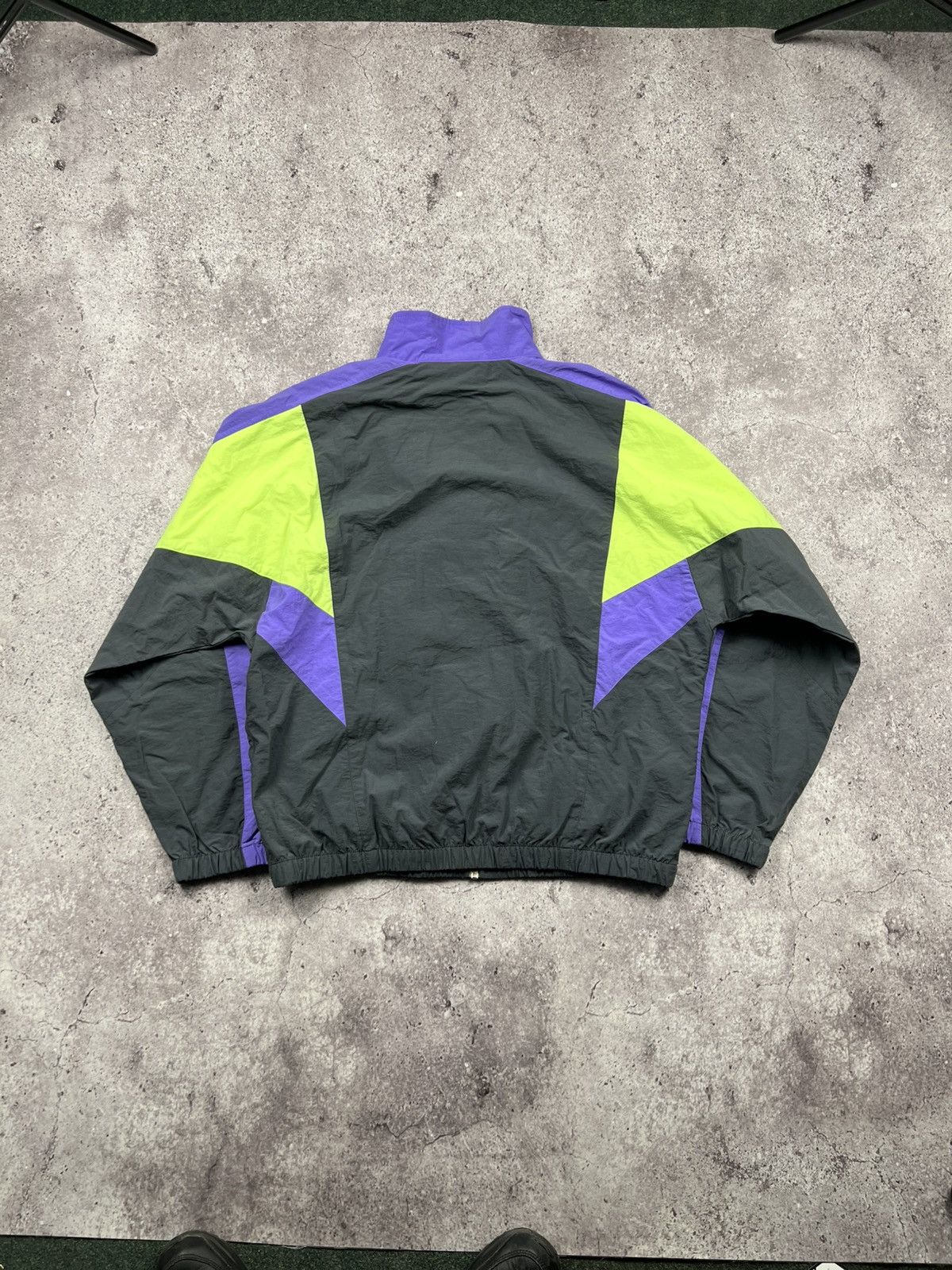 Nike Nike Vintage Jacket Nylon Windbreaker Drill Streetwear Y2K Size US S / EU 44-46 / 1 - 6 Thumbnail
