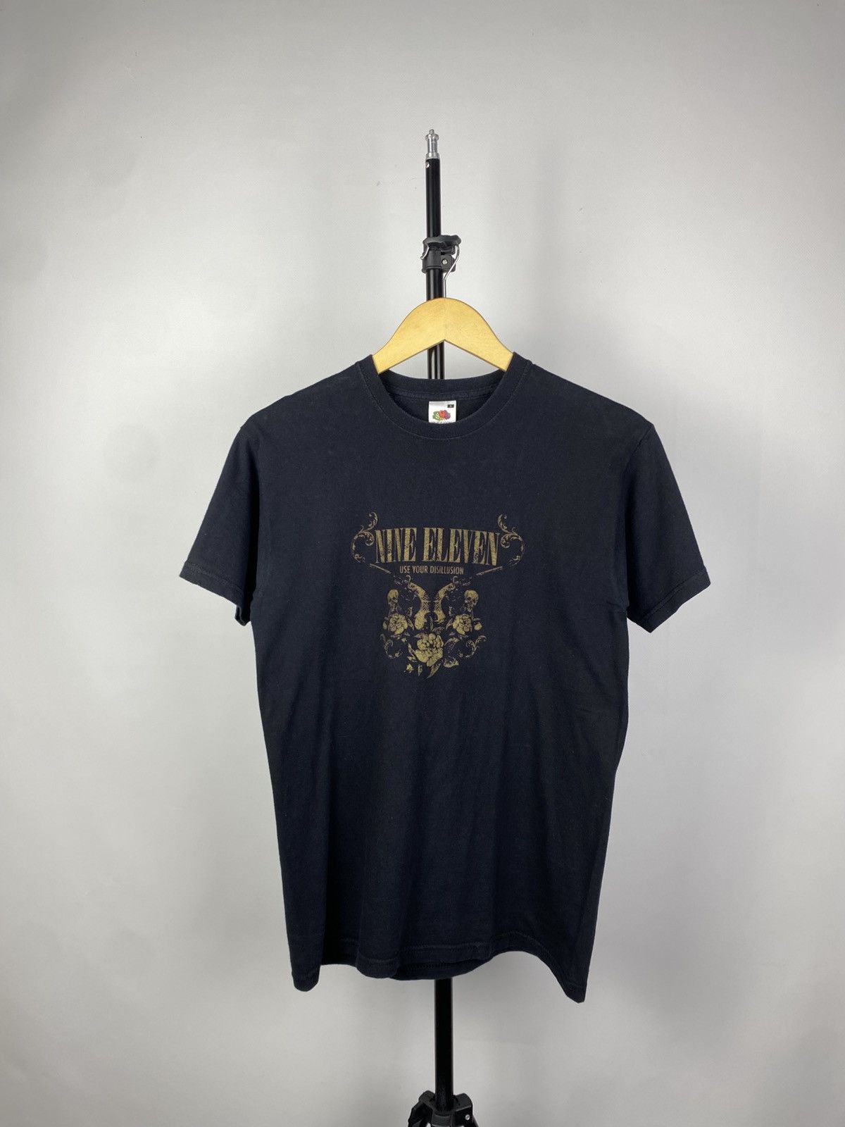 Band Tees × Vintage Vintage 2007 Nine Eleven Use Your Disillusion 911 T-Shirt Size US S / EU 44-46 / 1 - 1 Thumbnail