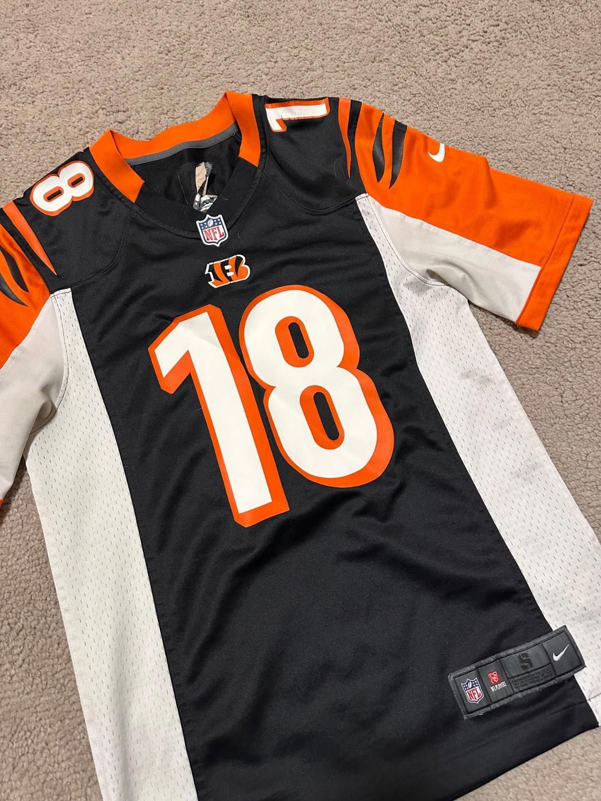 Nike Nike On Field Cincinnati Bengals #18 AJ Green Jersey Sz S Size US S / EU 44-46 / 1 - 3 Thumbnail