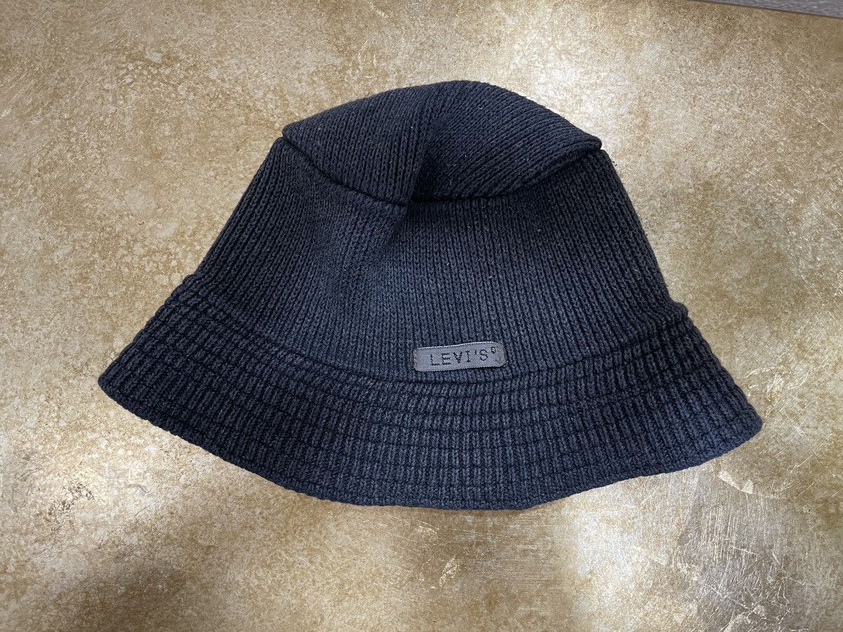 Levi's Levi’s denim crafted bucket hat beanie menswear blue Italy Size ONE SIZE - 2 Thumbnail