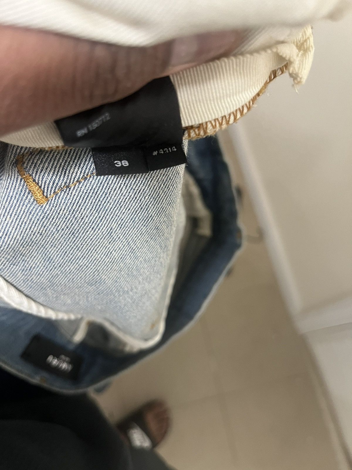 Amiri Amiri Stack Jeans sz 38 Size US 38 / EU 54 - 9 Thumbnail