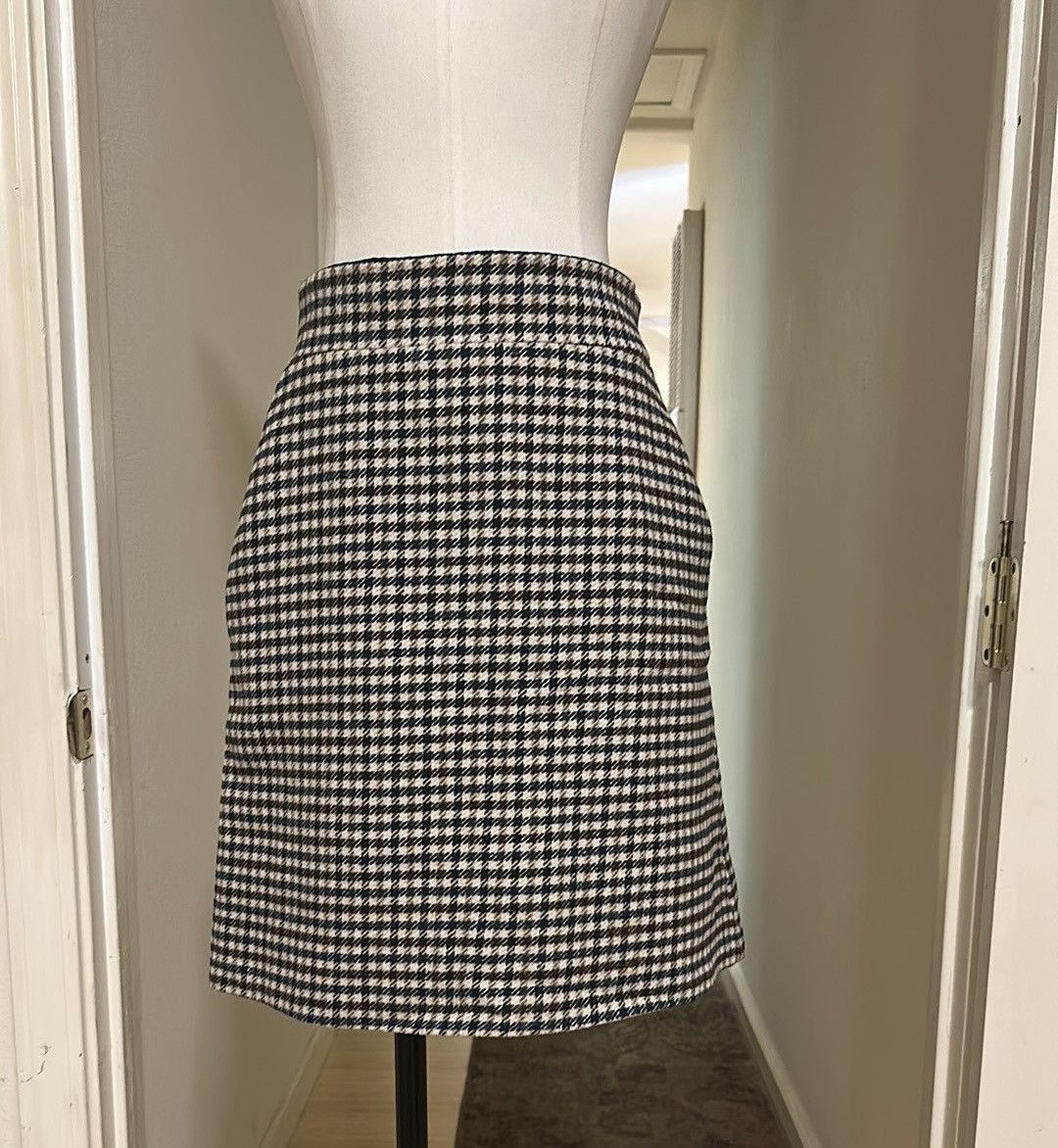 Jigsaw Houndstooth mini skirt size 6 Size 28" / US 6 / IT 42 - 1 Thumbnail
