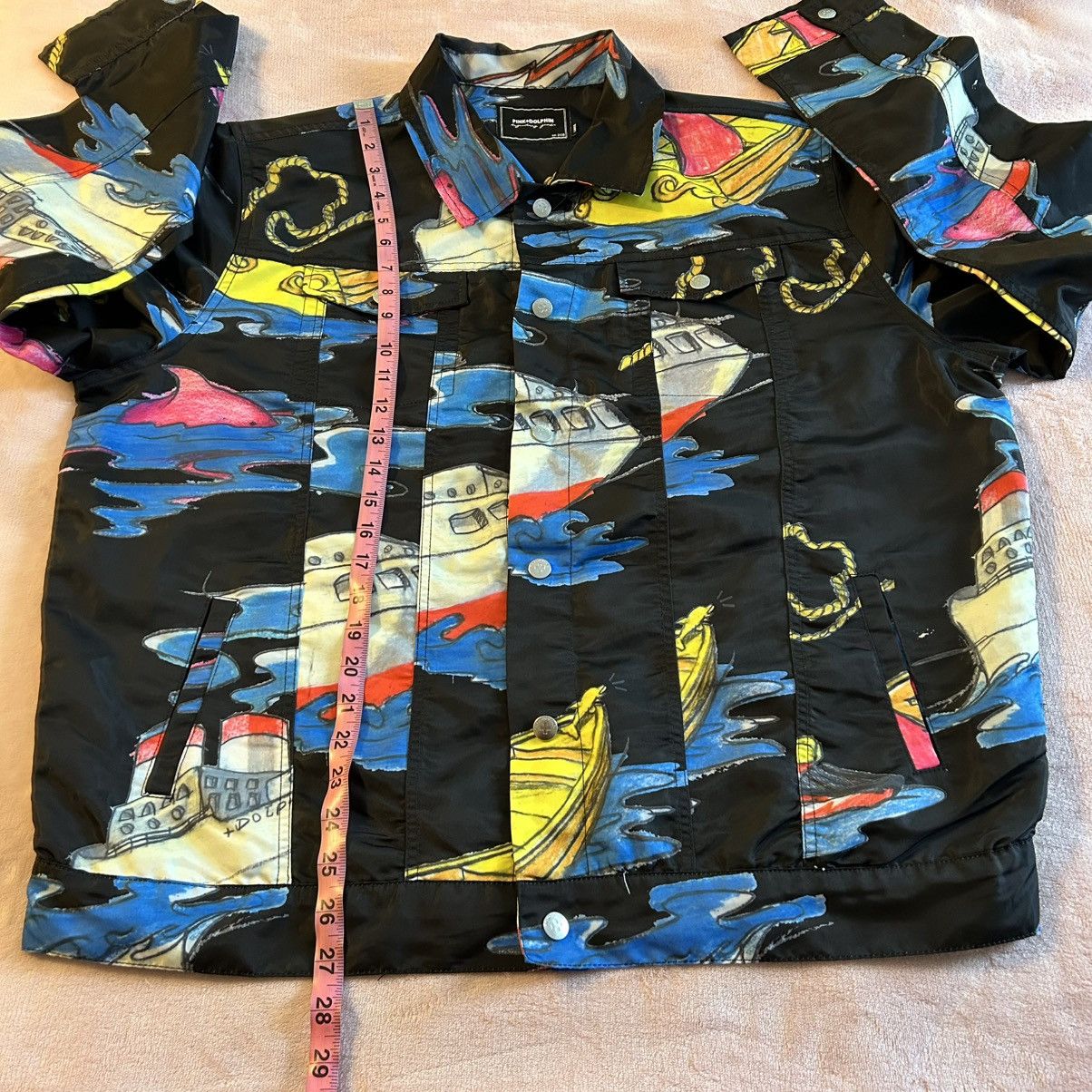 Pink Dolphin Pink Dolphin The Sail Away Jacket Windbreaker size L Size US L / EU 52-54 / 3 - 7 Thumbnail