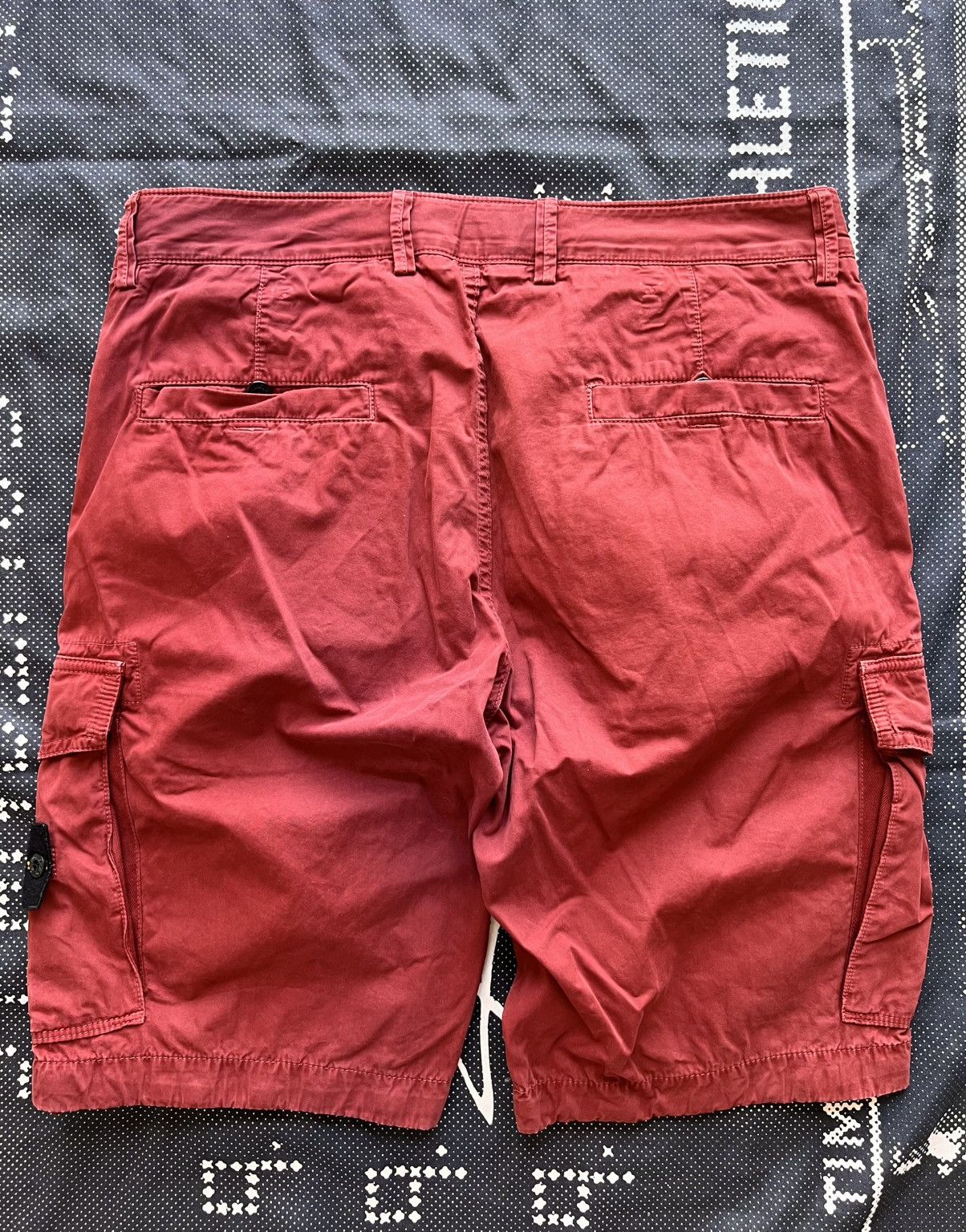 Stone Island Stone Island Type SL Cargo Shorts Red W31 pants bricks Size US 31 - 11 Thumbnail