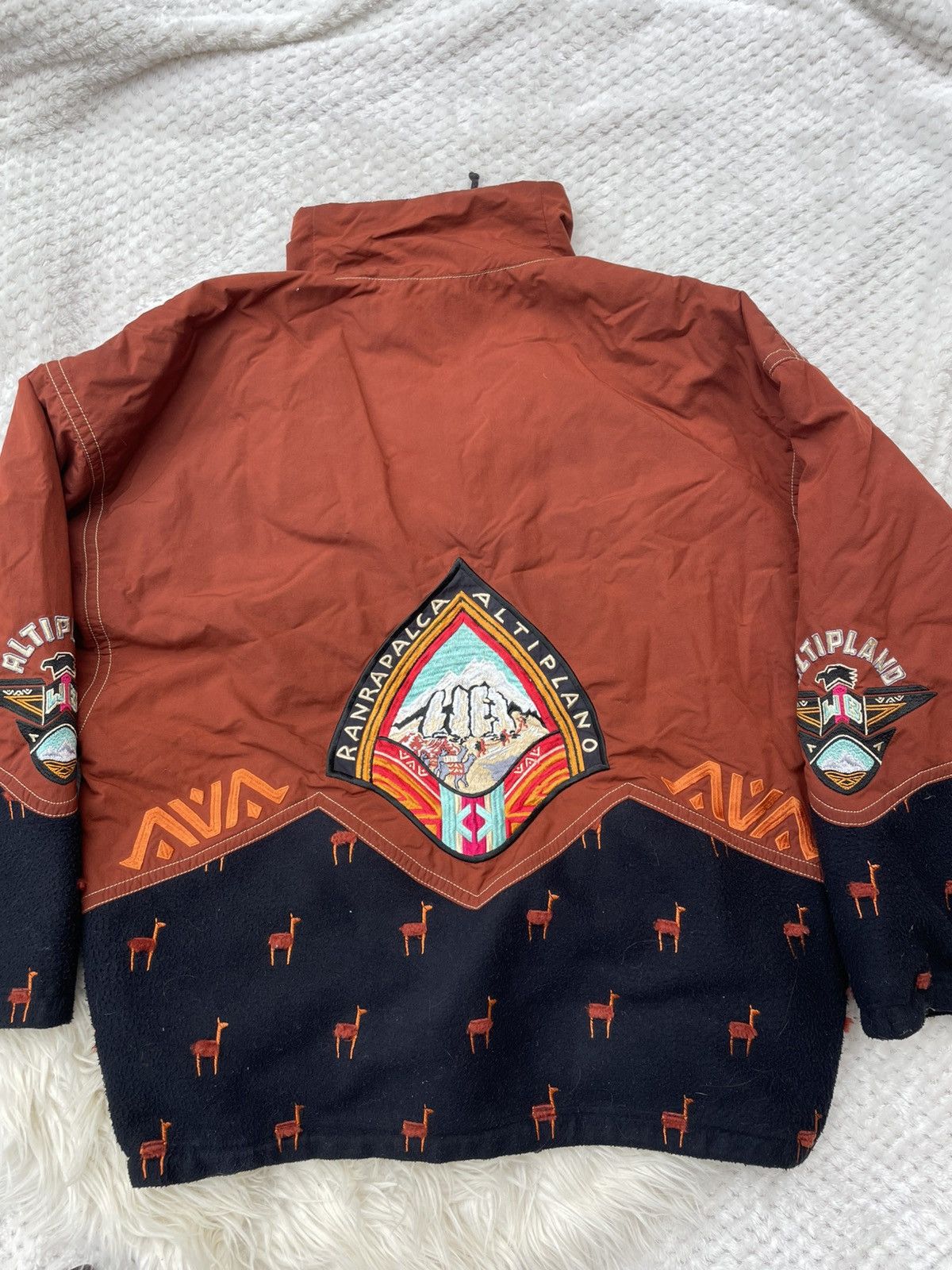 Bogner Vintage Bogner Jacket with Embroidered Alpacas Size US L / EU 52-54 / 3 - 7 Thumbnail