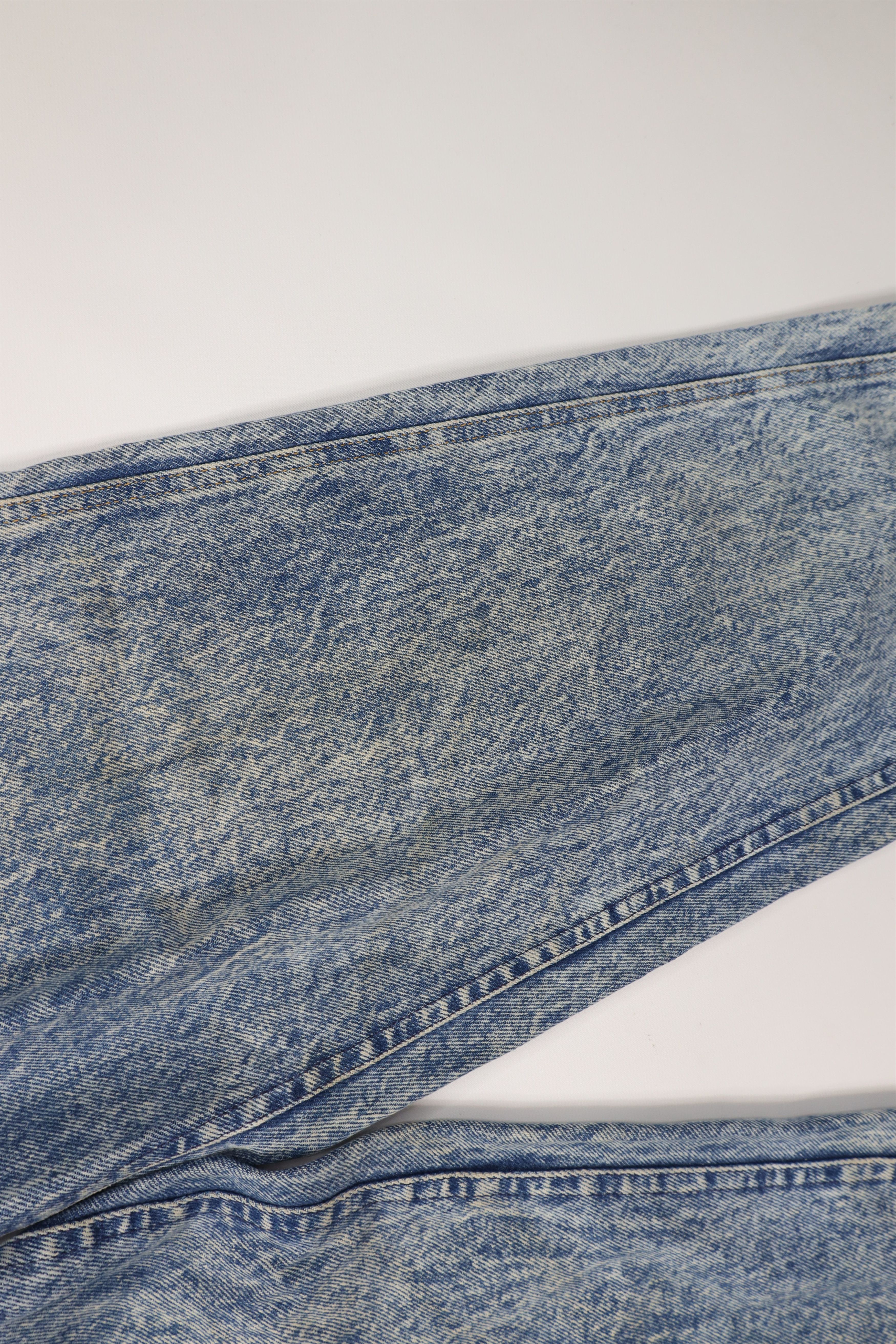 Lee Vintage 80s 90s Lee Skyriders Wash Tapered Leg Jeans USA Size 32" / US 10 / IT 46 - 6 Thumbnail