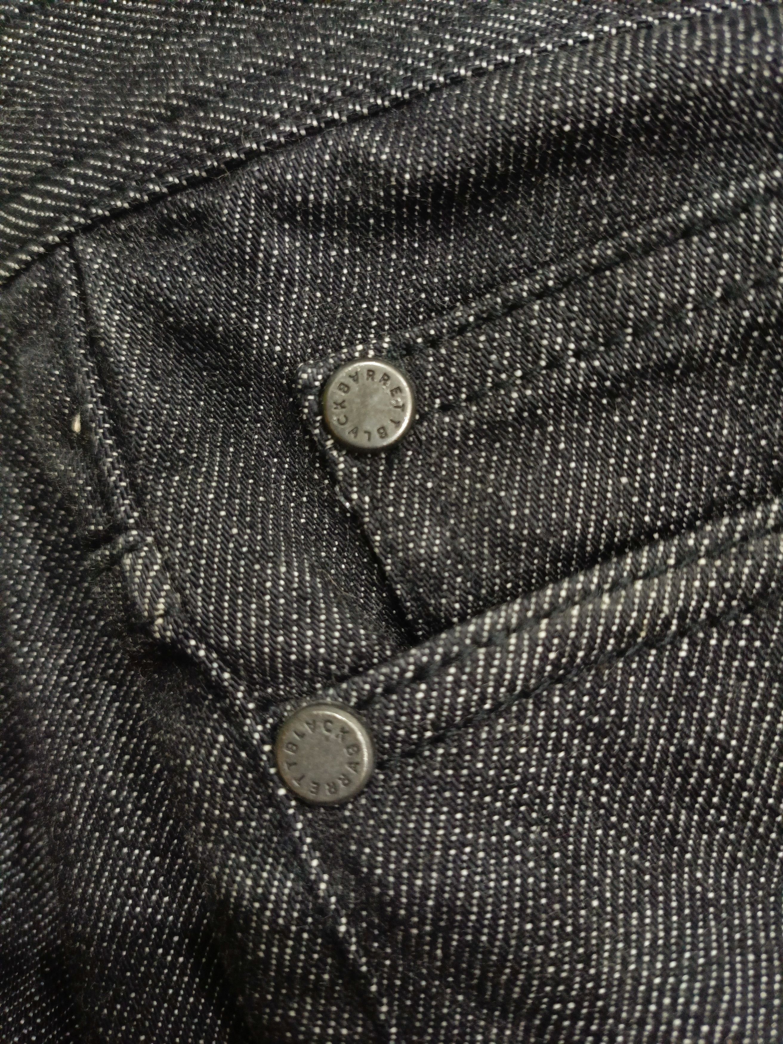 Neil Barrett Neil Barret Black Barret Selvedge Slim Jeans Size US 32 / EU 48 - 7 Thumbnail