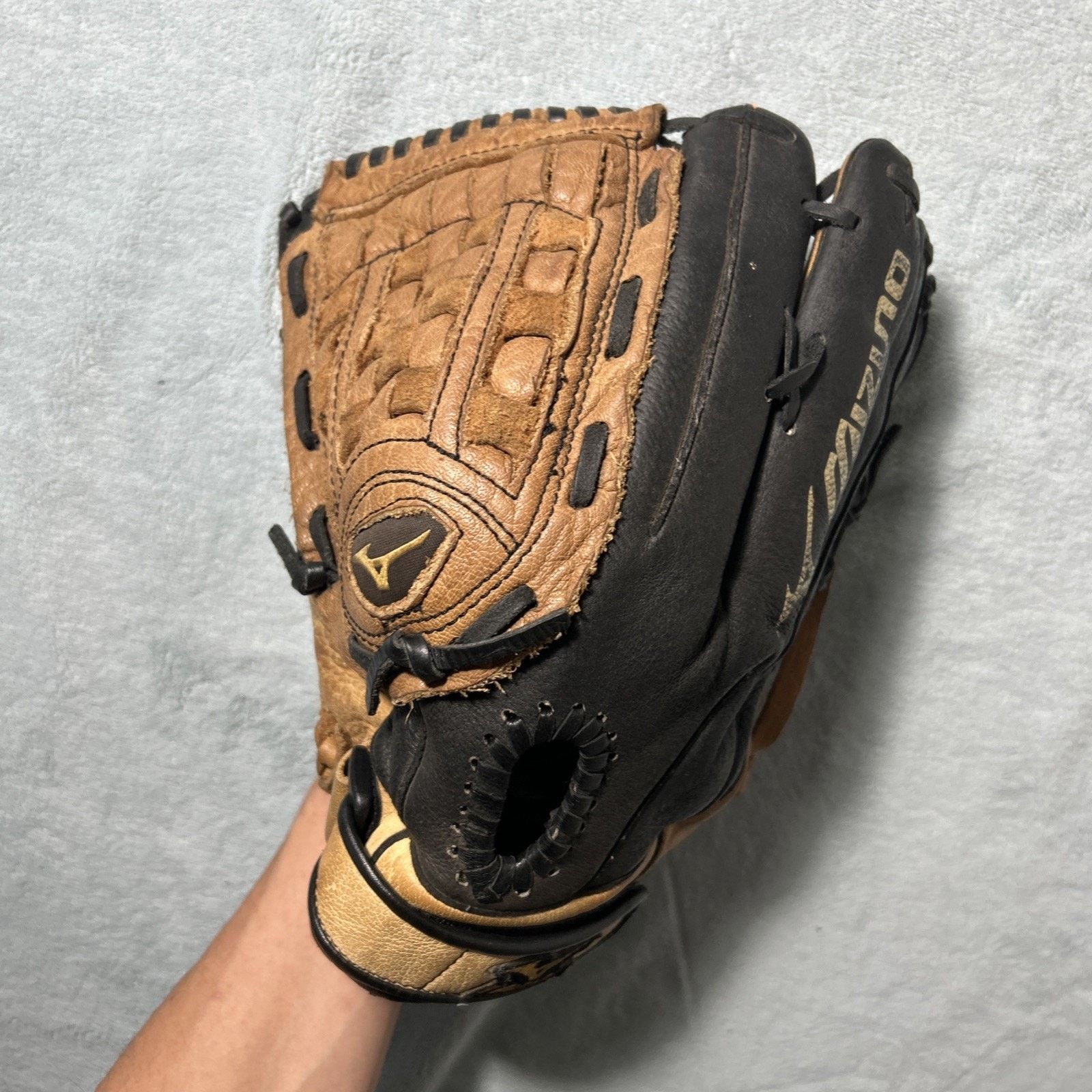 Mizuno Mizuno GVS 1252 Premium Franchise Leather Glove Left Hand Size ONE SIZE - 6 Thumbnail
