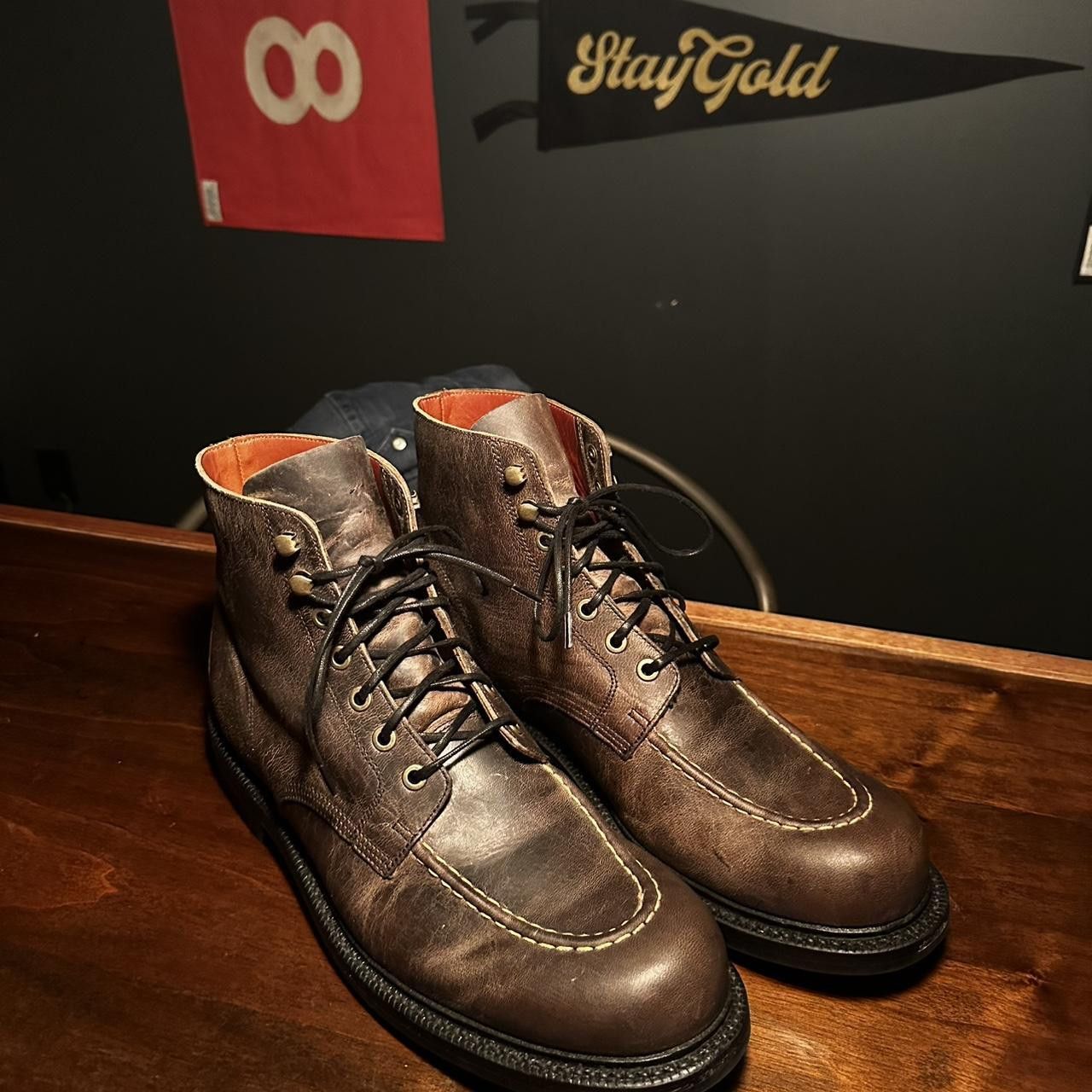 Grant Stone GRANT STONE BRASS BOOT SIZE 11.5 D Size US 11.5 / EU 44-45 - 1 Thumbnail