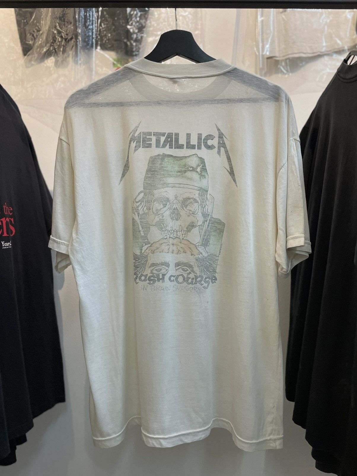 Band Tees Rare Metallica 80's Size US XL / EU 56 / 4 - 5 Thumbnail