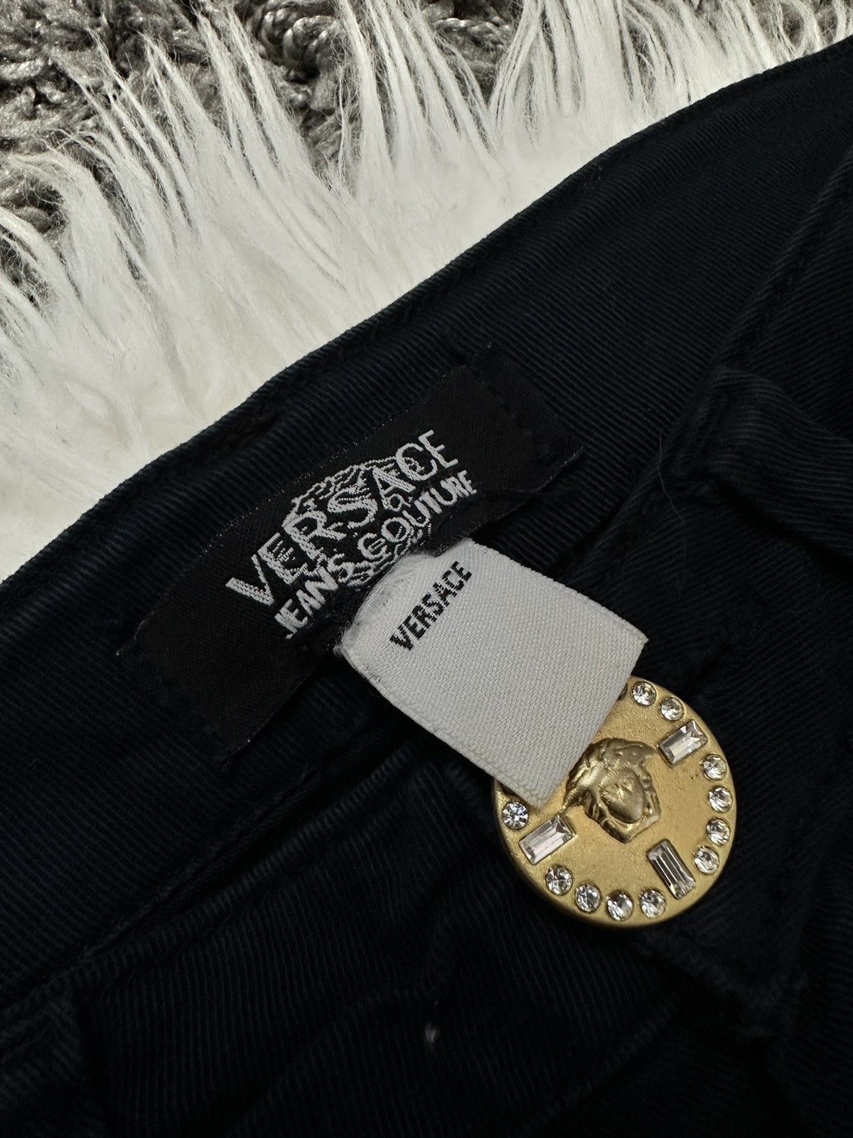 Versace Jeans Couture Versace pants vintage for women Size 26" / US 2 / IT 38 - 4 Thumbnail