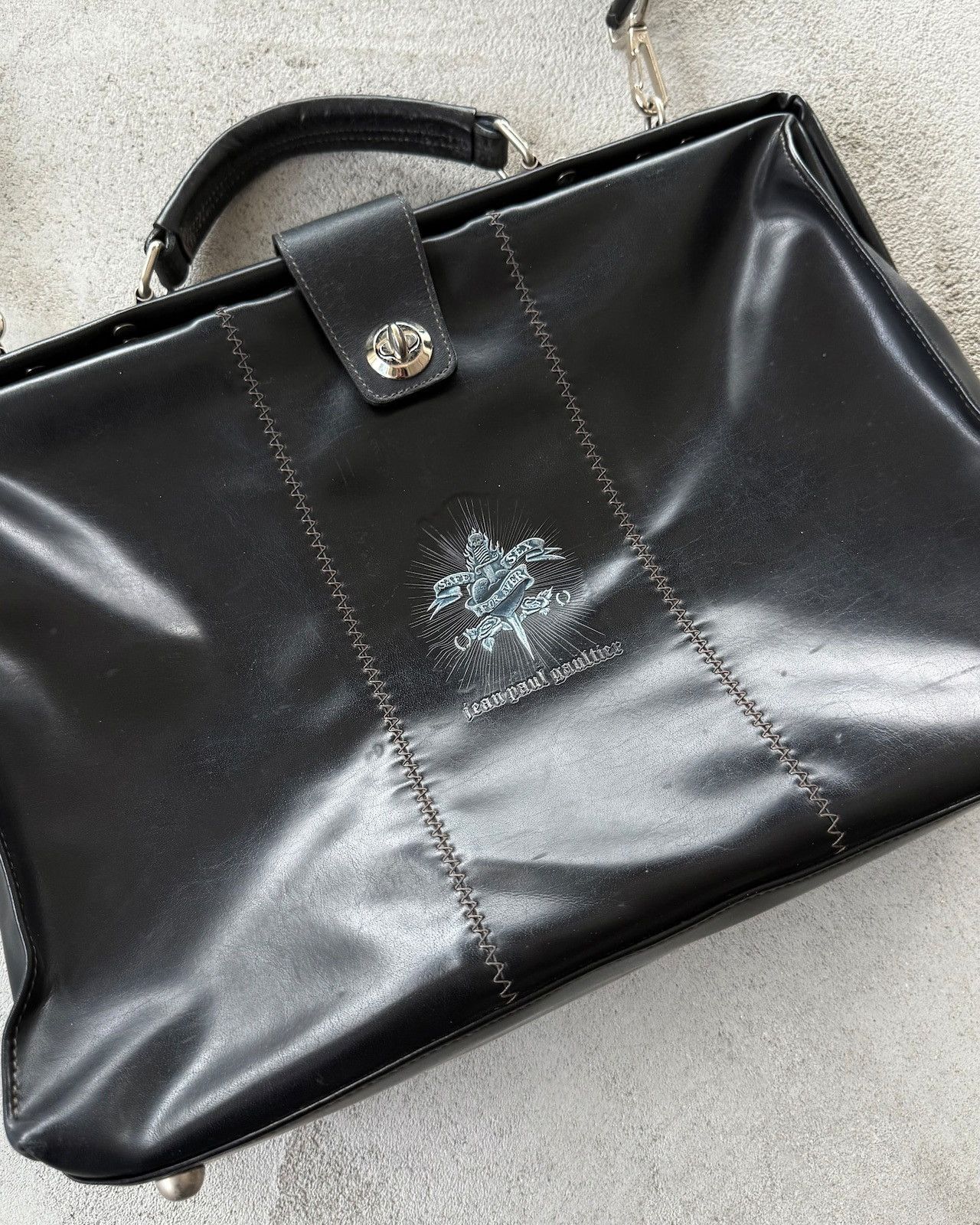Jean Paul Gaultier SS1996 Jean Paul Gaultier "safe sex forever" doctor bag Size ONE SIZE - 3 Thumbnail