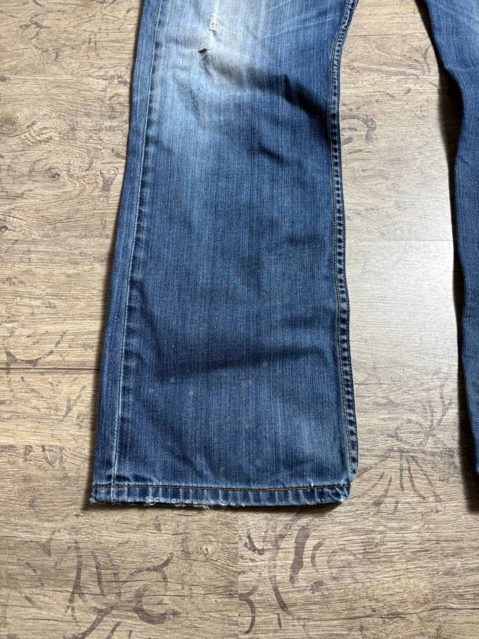Levi's Vintage Levi's Crazy Bootcut y2K Flared Distressed Jeans Size US 32 / EU 48 - 11 Thumbnail
