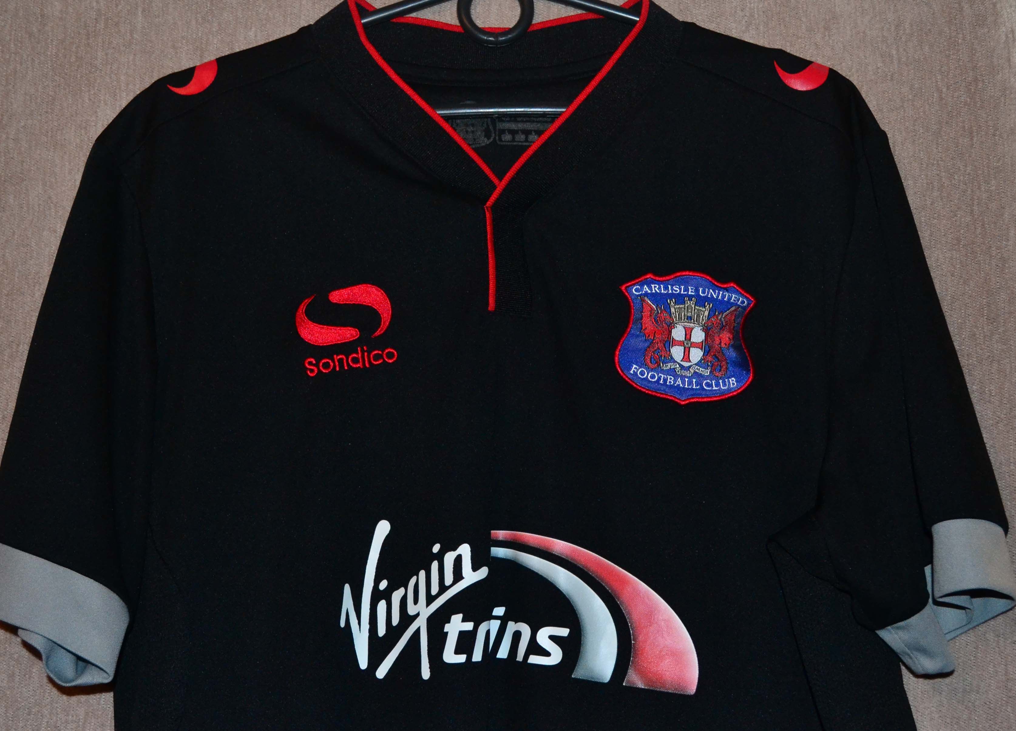 Other Carlisle United FC 2015 2016 Away T-shirt Jersey Sandico Size US L / EU 52-54 / 3 - 2 Thumbnail