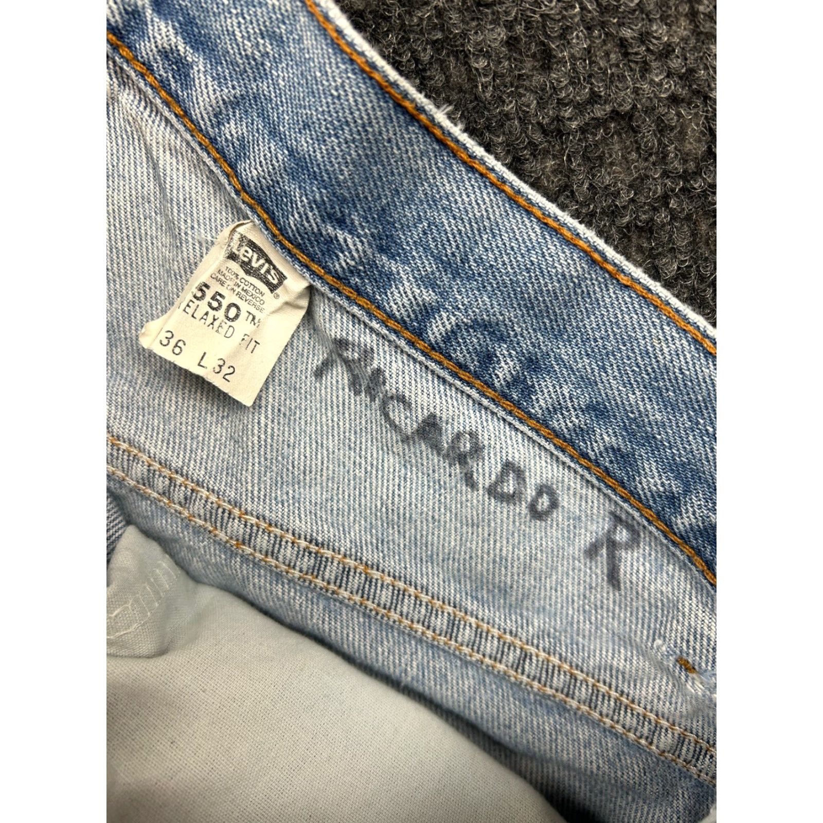 Levi's VINTAGE Levi’s 550 Jeans Skater Size US 36 / EU 52 - 5 Thumbnail