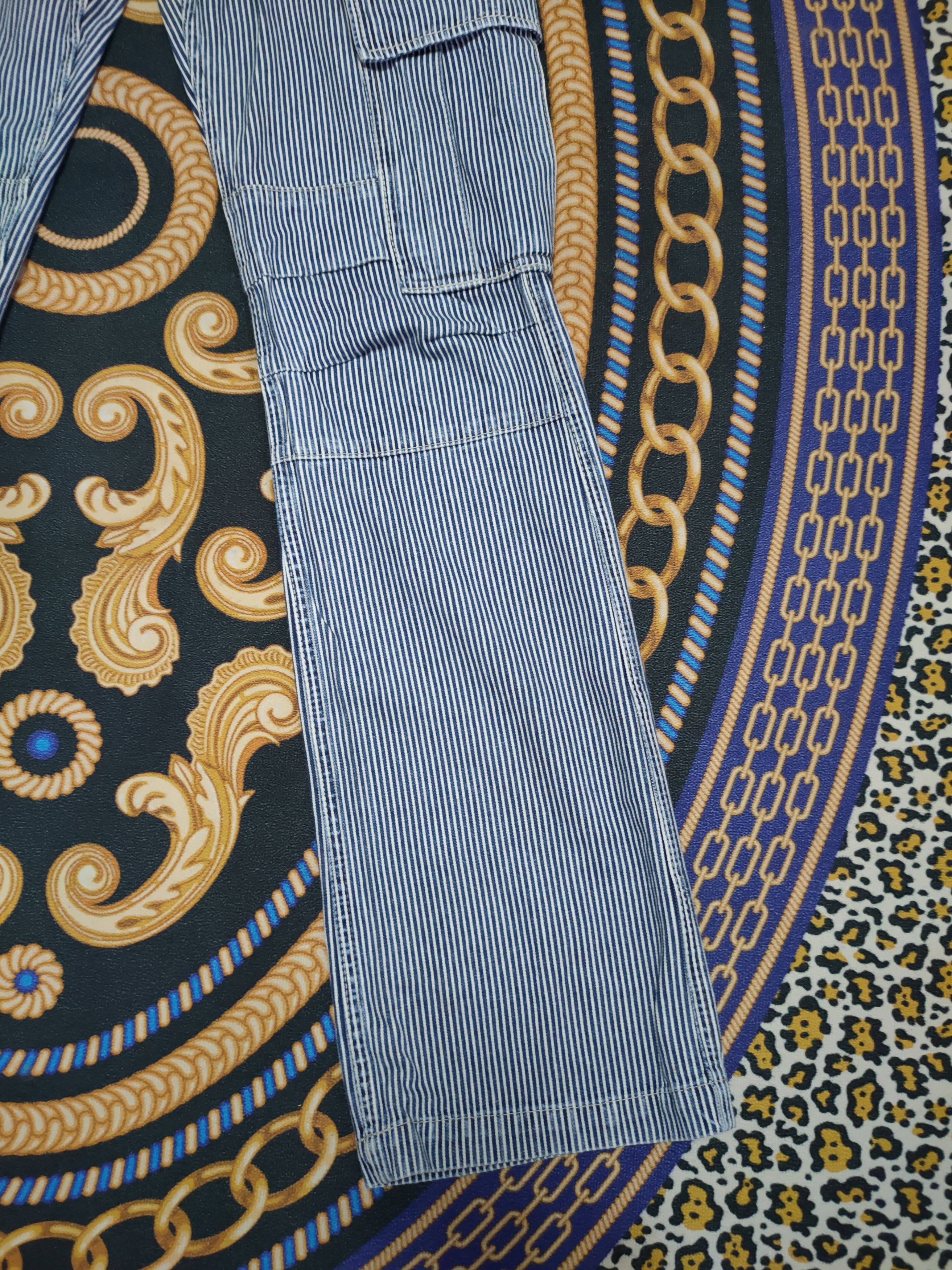 Seditionaries varosh stripe japan punk seditionaries cargo pants #S2904 Size US 33 - 6 Thumbnail
