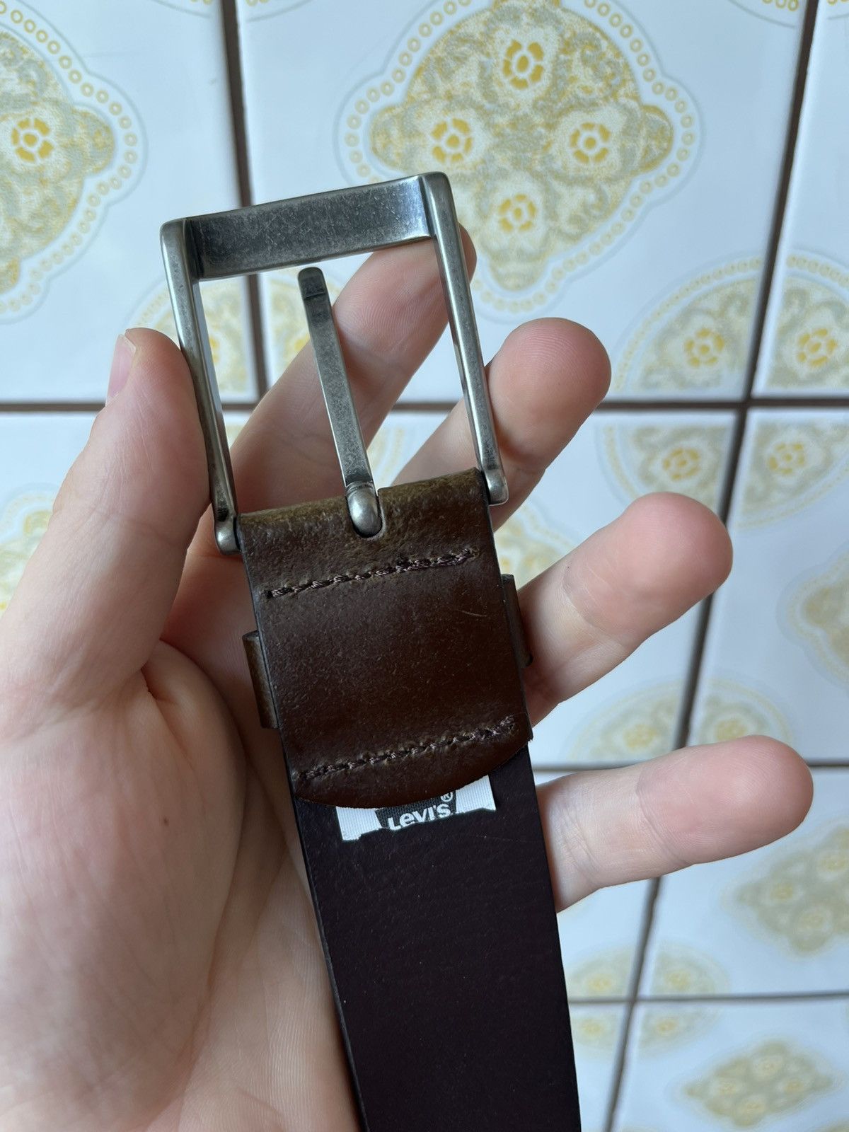 Levi's Levis leather belt Size ONE SIZE - 6 Thumbnail