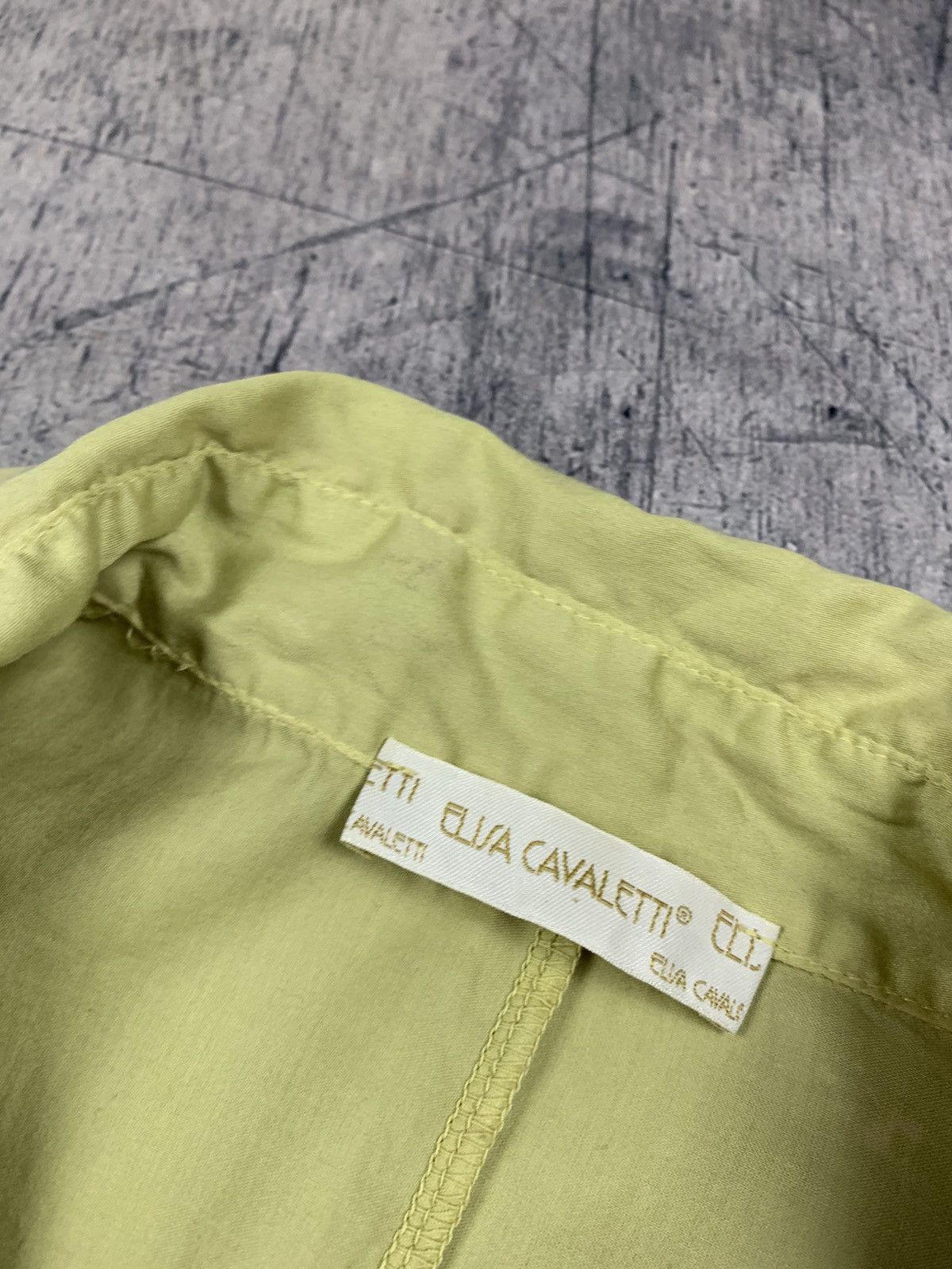 Elisa Cavaletti Elisa Cavaletti Avant Garde Blouse Shirt Green Size M Italy Size M / US 6-8 / IT 42-44 - 9 Thumbnail