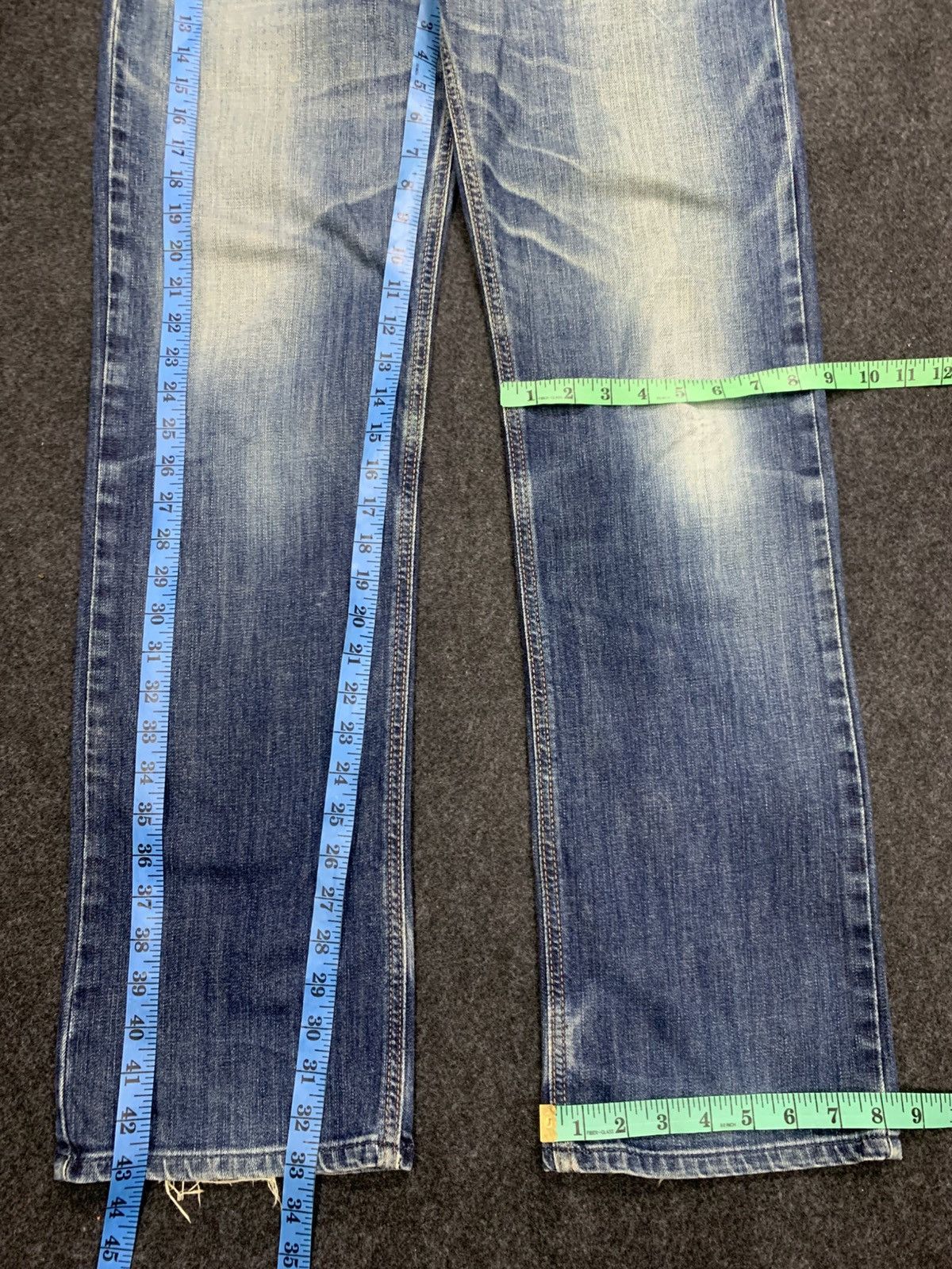 Edwin EDWIN Blue Trip Distressed Denim Jeans Flap Pocket Size US 32 / EU 48 - 3 Thumbnail