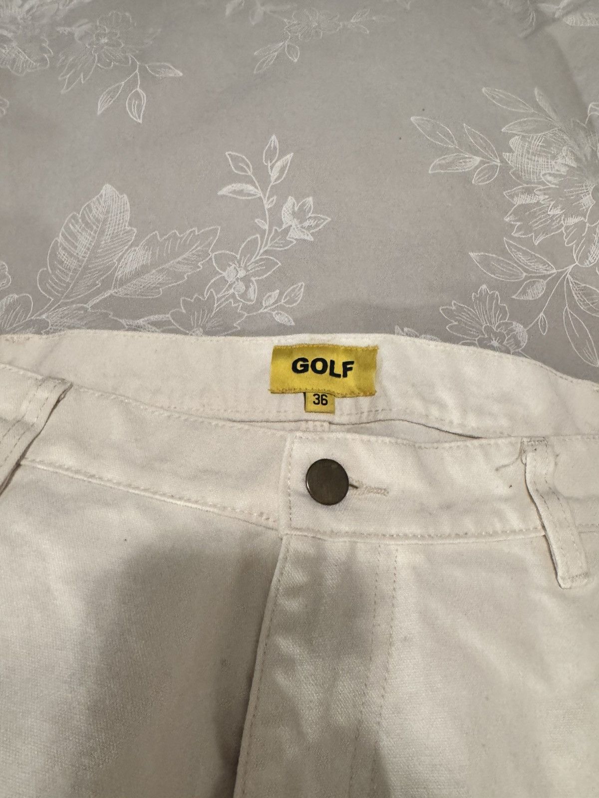Golf Wang GOLF WANG Beige Denim Jeans Size US 36 / EU 52 - 3 Thumbnail