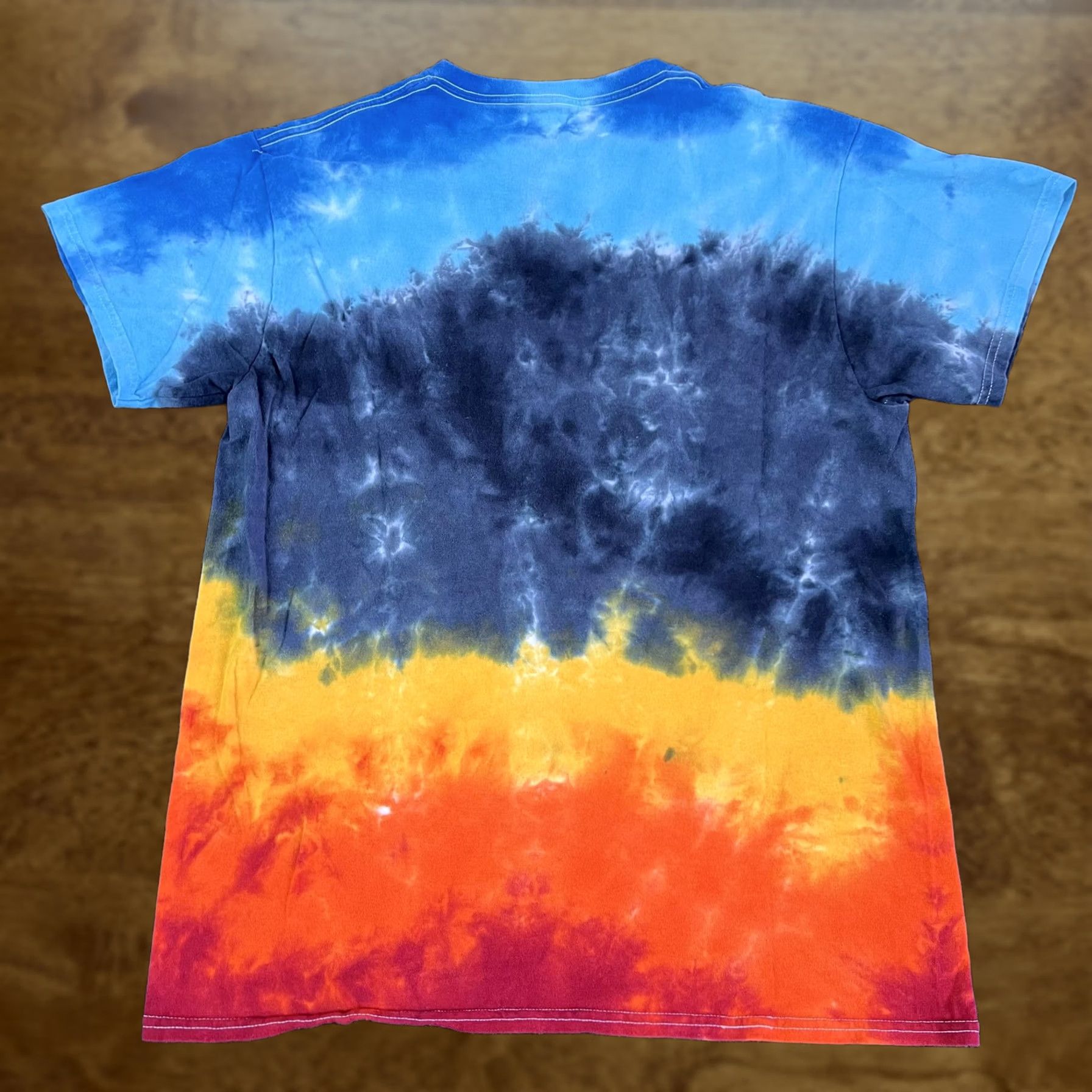 Vintage Led Zeppelin Shirt Mens M Tie Dye U.S. Tour 1975 Icarus Graphic Tee T-Shirt Size US M / EU 48-50 / 2 - 1 Thumbnail