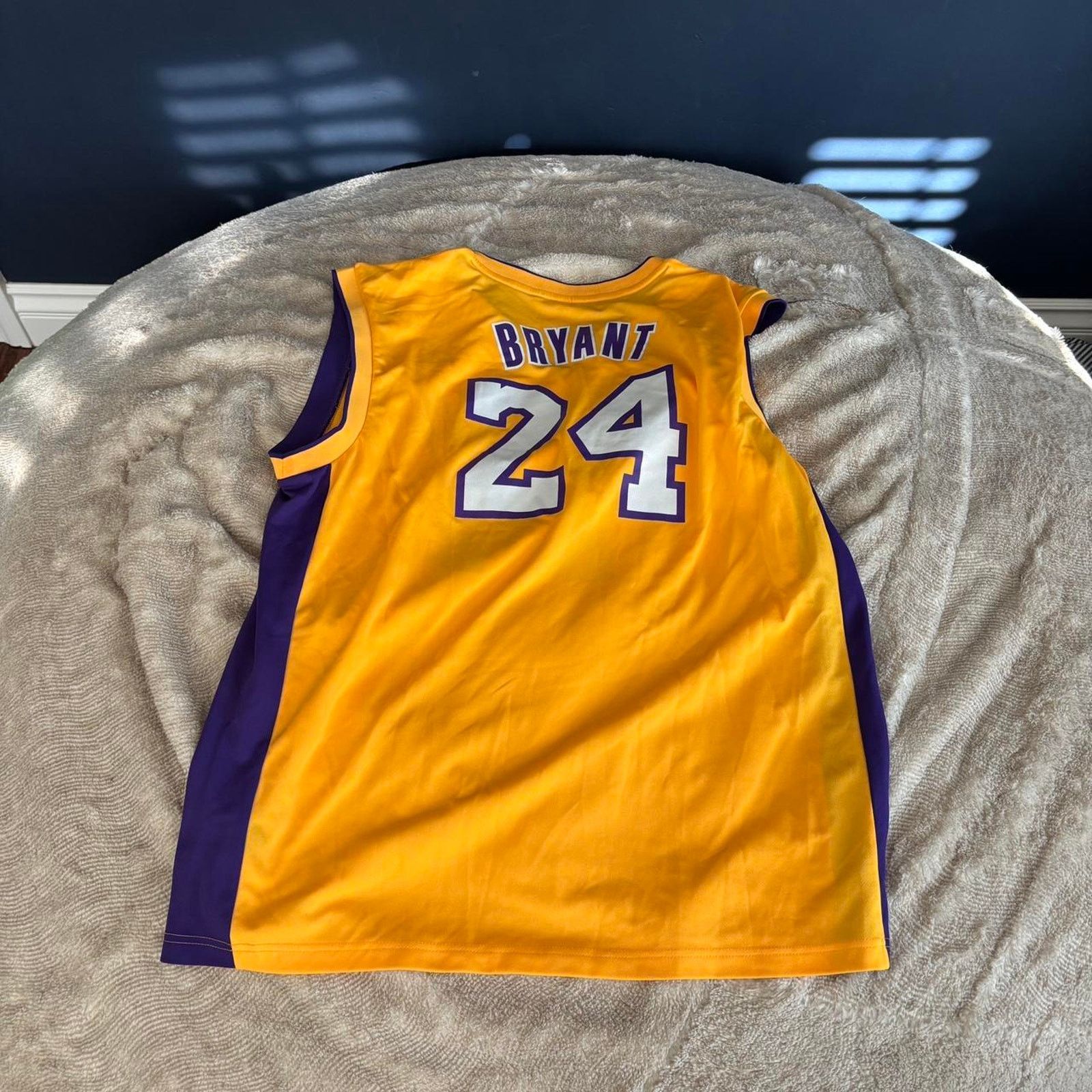 Adidas Vintage adidas la lakers Size US XL / EU 56 / 4 - 4 Thumbnail