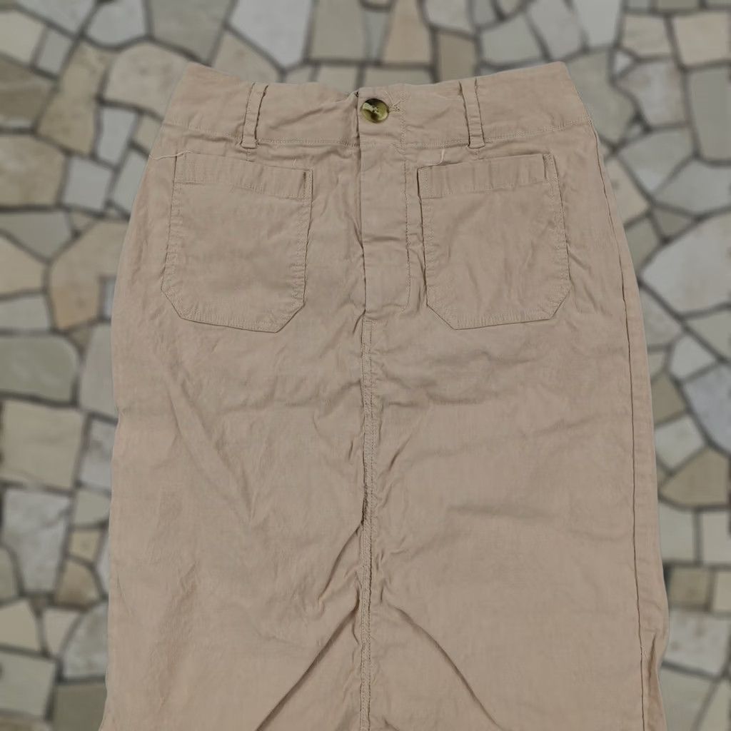 Vintage Maeve Skirt Womens Small Khaki Beige Tan Anthropologie Colette Maxi Long Woven Size 28" / US 6 / IT 42 - 1 Thumbnail