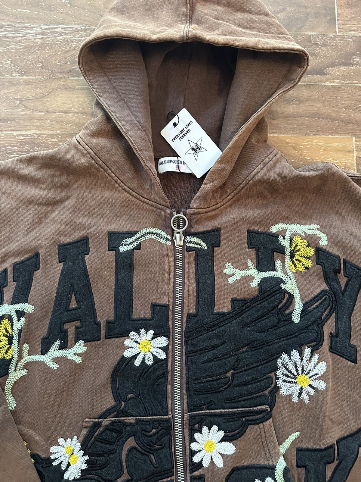 Vale Vale Harmony Garden Zip up Hoodie Size US XL / EU 56 / 4 - 5 Thumbnail