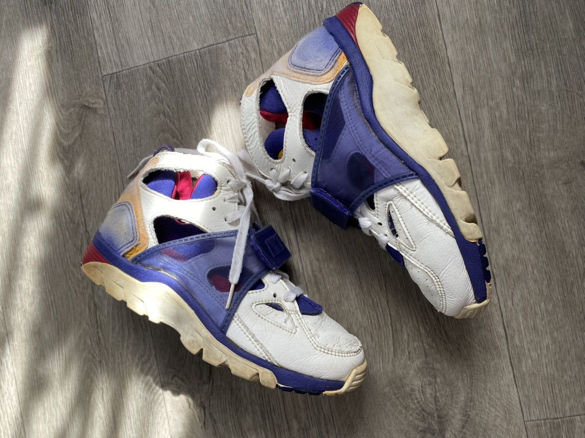 Nike 🫧NIKE AIR FLIGHT HUARACHE 1991 White Size US 8 / EU 41 - 2 Thumbnail