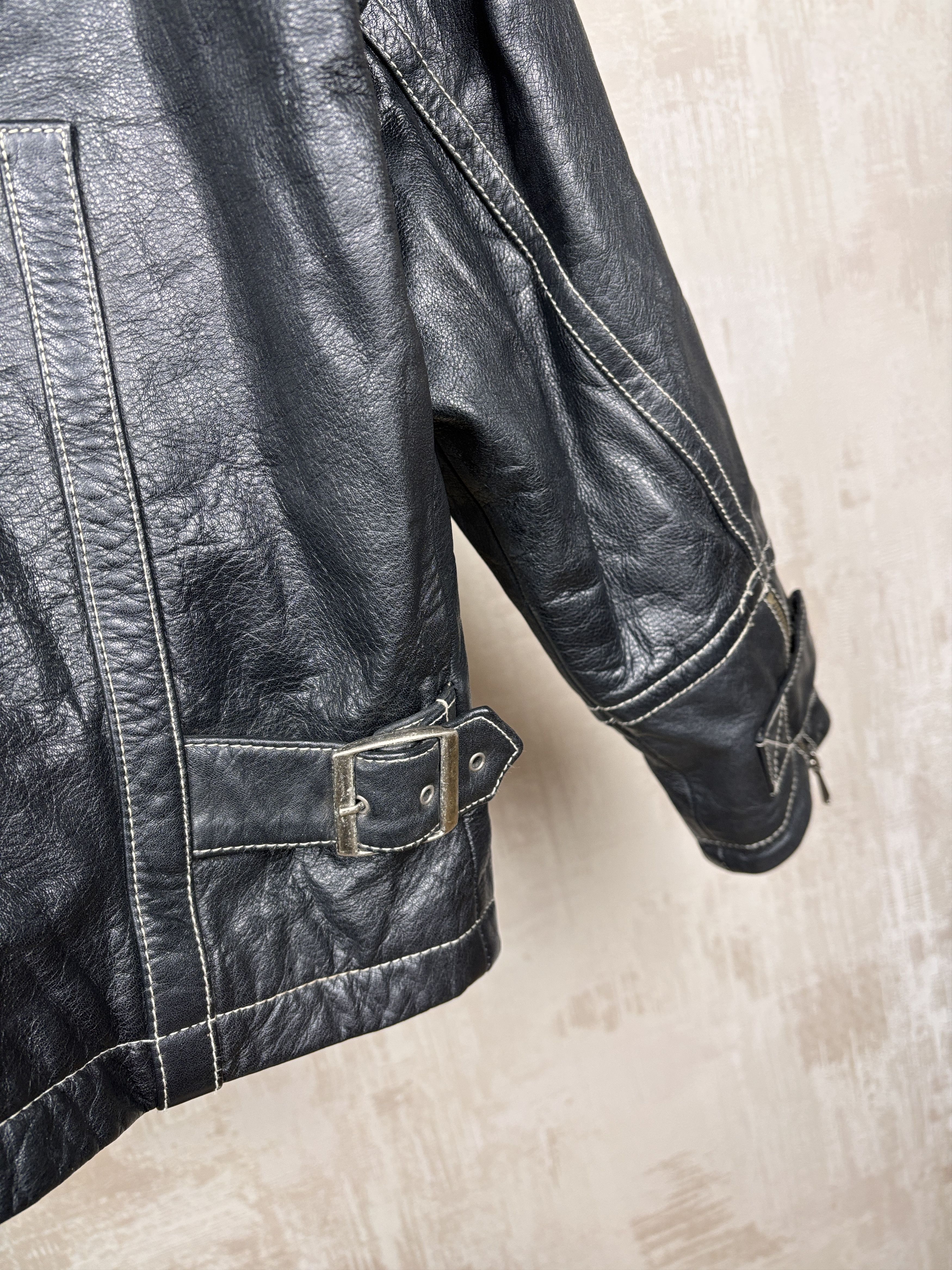 Hein Gericke × Indian Motorcycle × Vintage Hein Gericke Speedware Leather Jacket Motorcycle MotorBike Size US M / EU 48-50 / 2 - 20 Thumbnail
