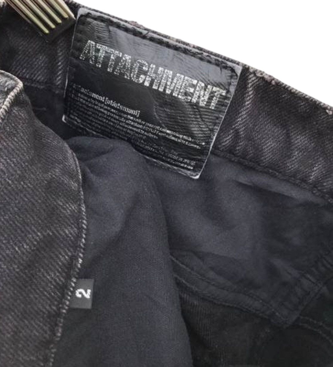 Attachment Japanese Brand Streetwear Attachment Denim Fashion Pants Size US 32 / EU 48 - 4 Thumbnail