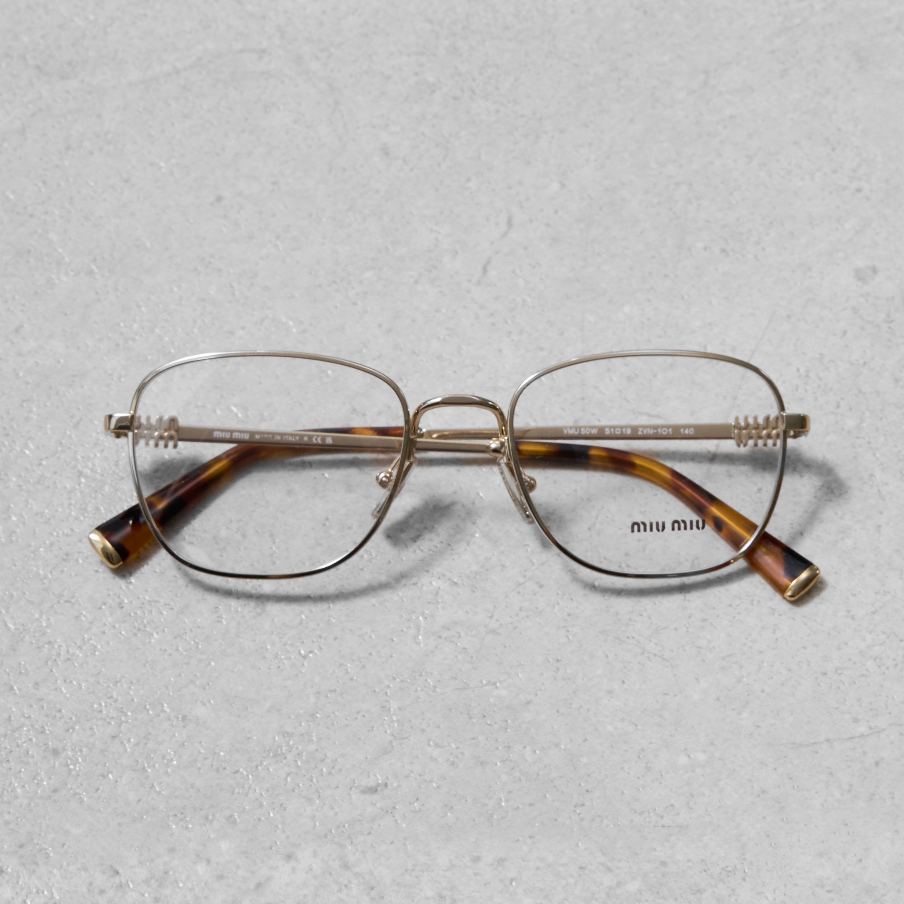 Miu Miu MIU MIU MU 50WV ZVN1O1 Glasses Size ONE SIZE - 3 Thumbnail