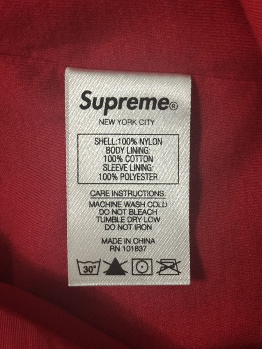 Supreme Supreme Shoulder Logo Track Jacket Red Large FW19 Size US L / EU 52-54 / 3 - 6 Thumbnail