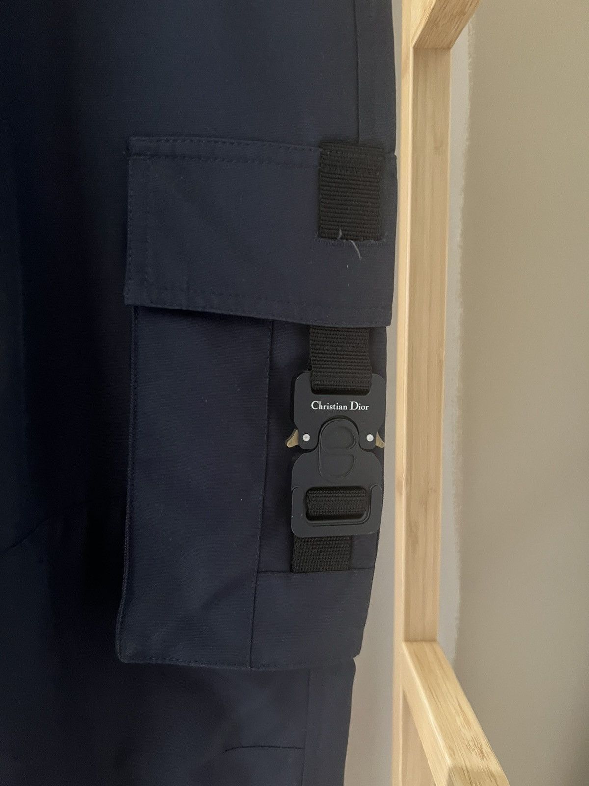 1017 ALYX 9SM × Dior Dior x Alyx Cargo Pants - Navy Blue Size US 34 / EU 50 - 2 Thumbnail
