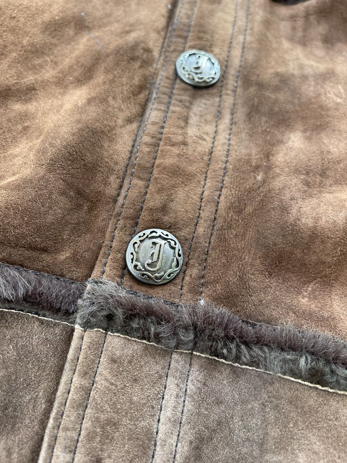 A&G Rock 🔥RARE🔥 SKKIN USA FAUX FUR LINING SHERLING LEATHER JACKET Size US M / EU 48-50 / 2 - 10 Thumbnail