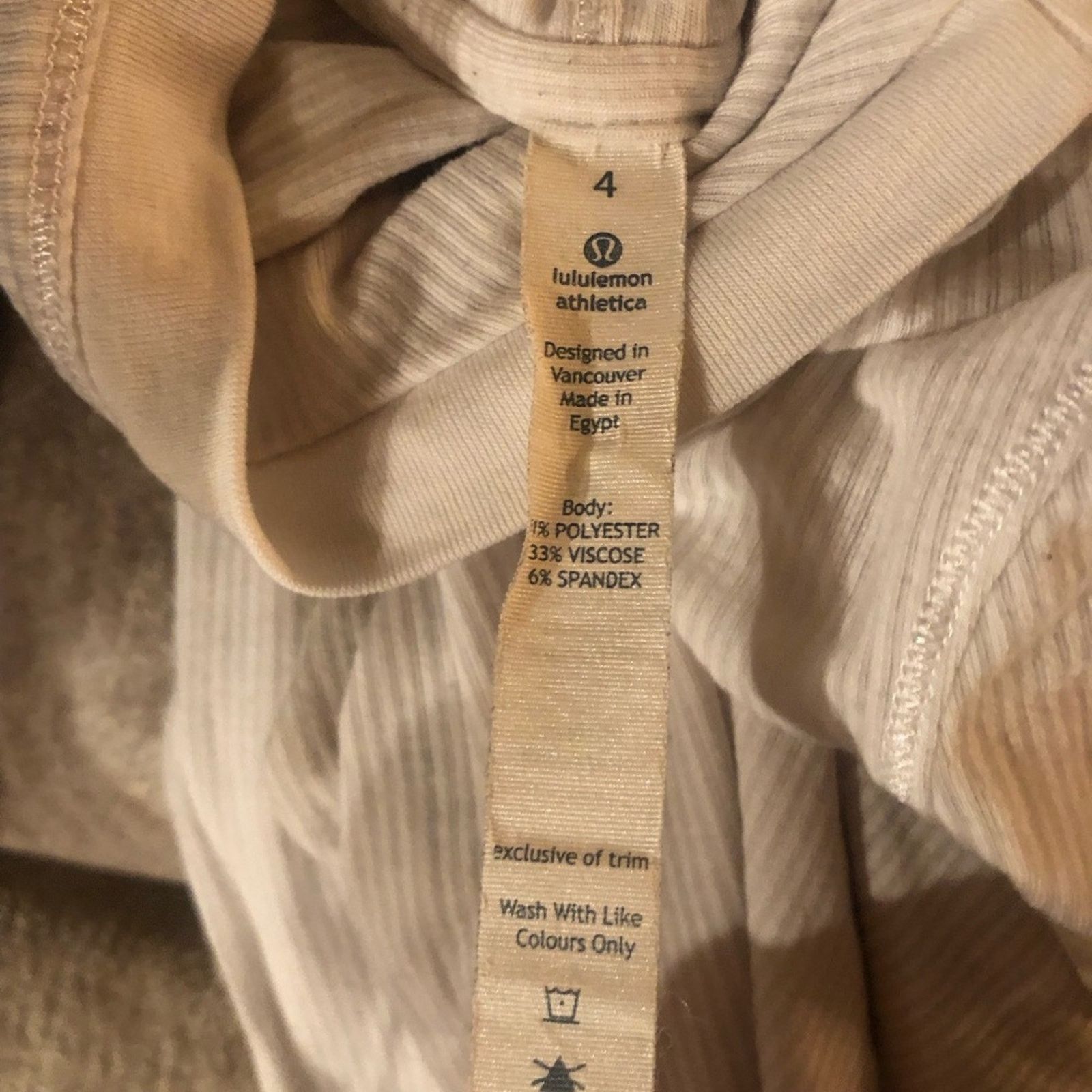 Lululemon Lululemon hooded long-sleeve shirt top. Size S / US 4 / IT 40 - 9 Thumbnail