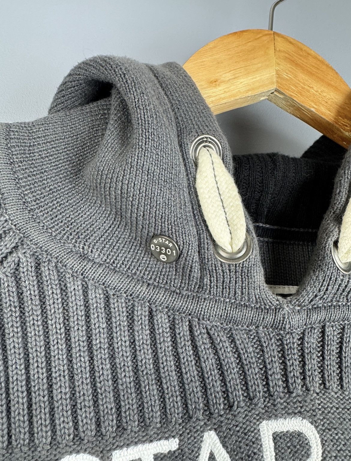 G-Star G-Star Raw Terrain Hooded Knit Sweater Rare Size XL Size US XL / EU 56 / 4 - 8 Thumbnail
