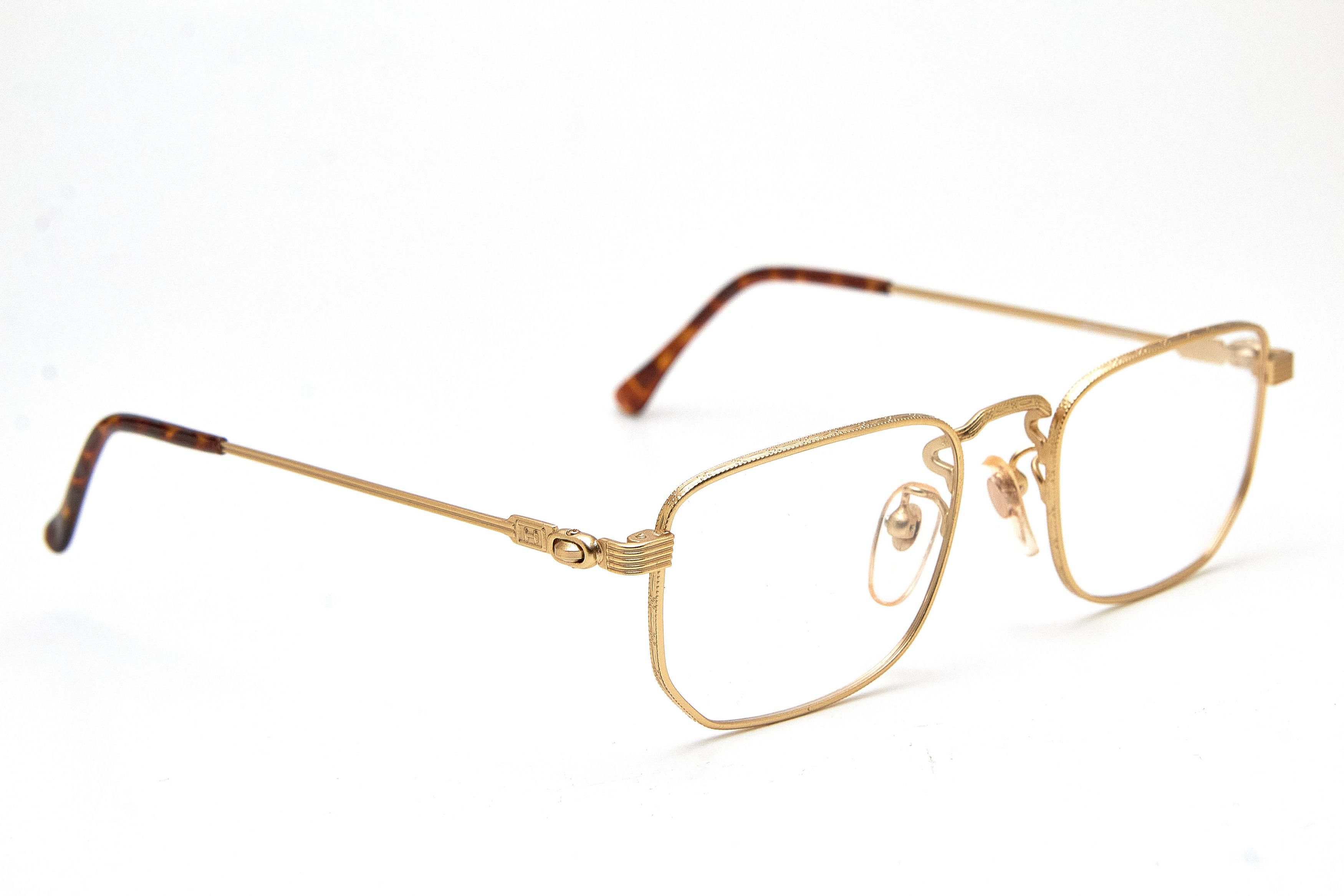 Vintage Old Money CUSTOM ORDER Matt Gold Rectangular Quiet Lux Specs Size ONE SIZE - 5 Thumbnail
