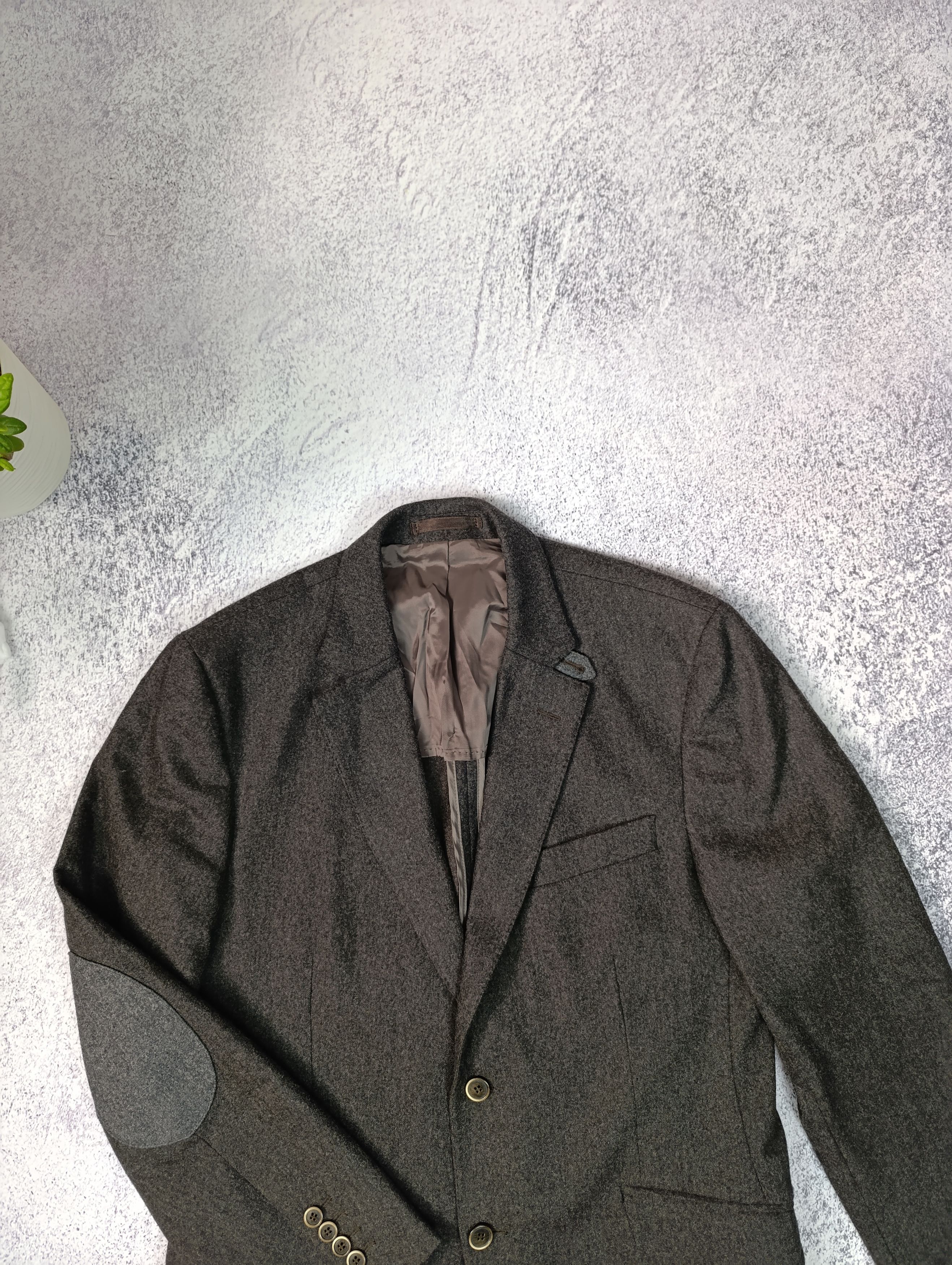 Hackett × Vitale Barberis Canonico HACKETT VITALE BARBERIS CANONICO WOOL BLAZER JACKET Size 42R - 2 Thumbnail