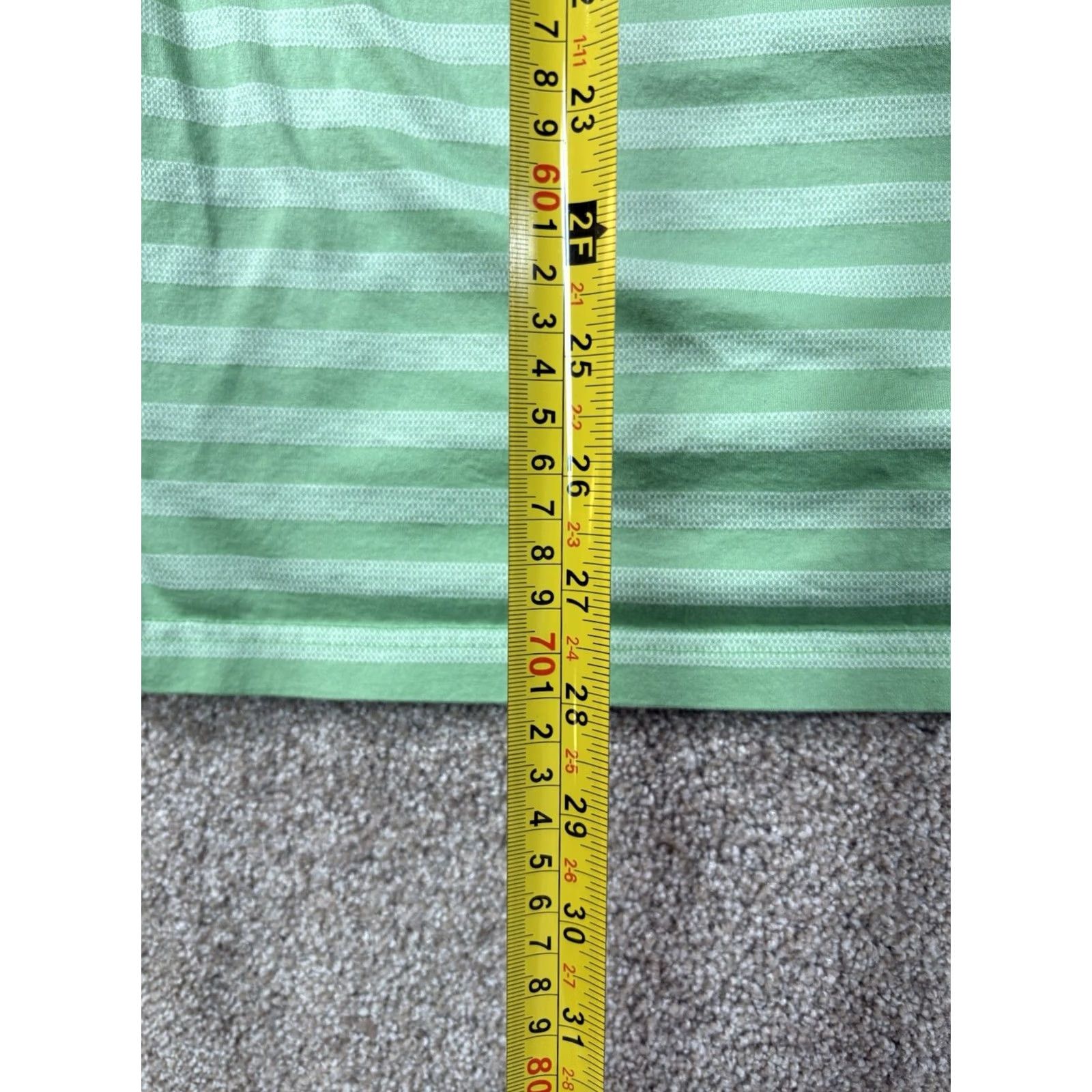 Vintage VINTAGE Ashworth Green Striped Polo Shirt - 100% Cotton - XL Men Golf Short Sleeve Size US XL / EU 56 / 4 - 5 Thumbnail