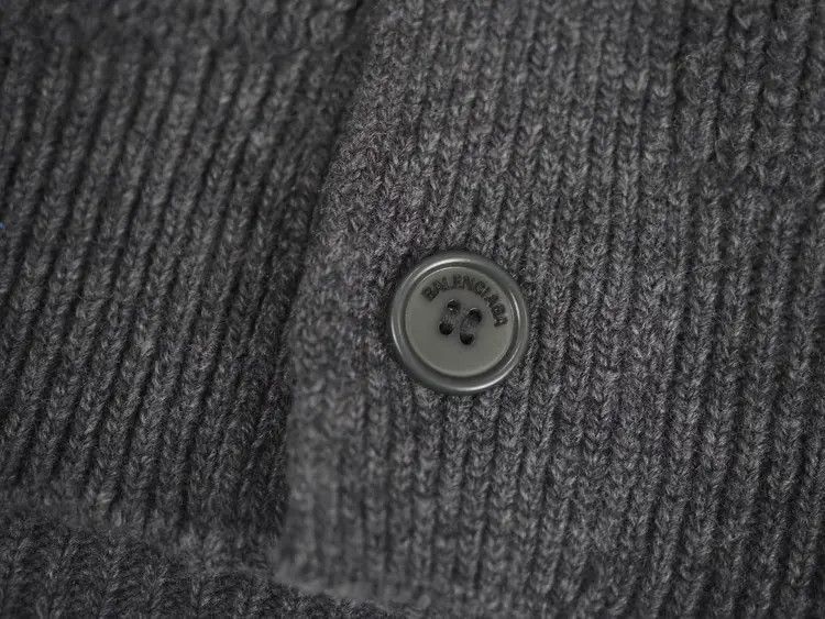 Balenciaga Balenciaga 25SS Wool Knitwear Cardigan-2507 Size US L / EU 52-54 / 3 - 3 Thumbnail