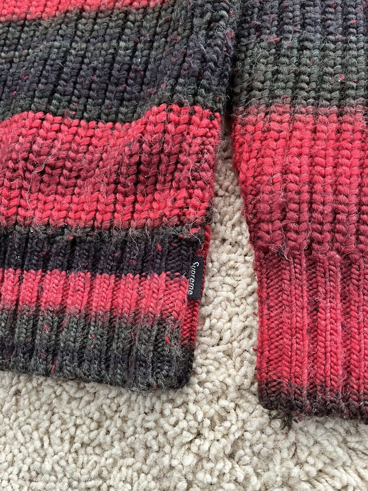 Supreme Ombré stripe sweater Size US M / EU 48-50 / 2 - 8 Thumbnail