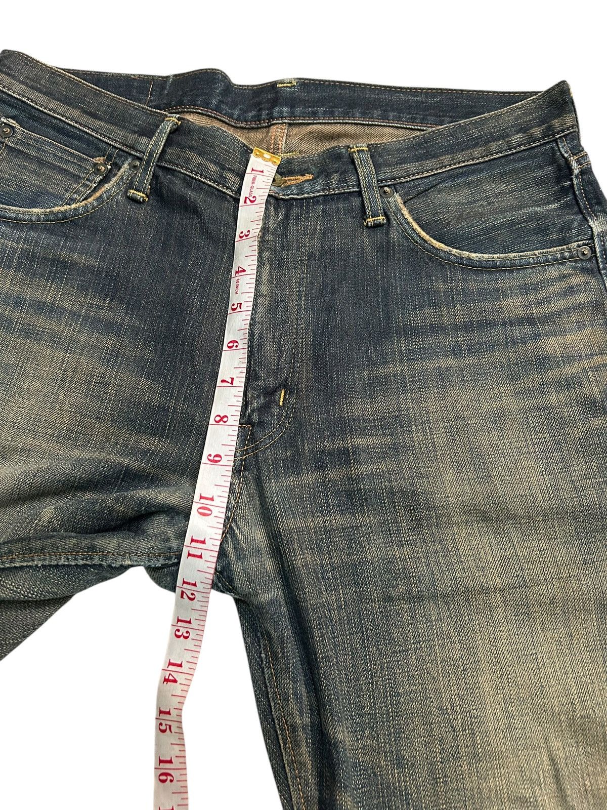 Japanese Brand × Kapital × Vintage Edwin Selvedge Rusty Vintage Japanese Denim Jeans Size US 35 - 14 Thumbnail