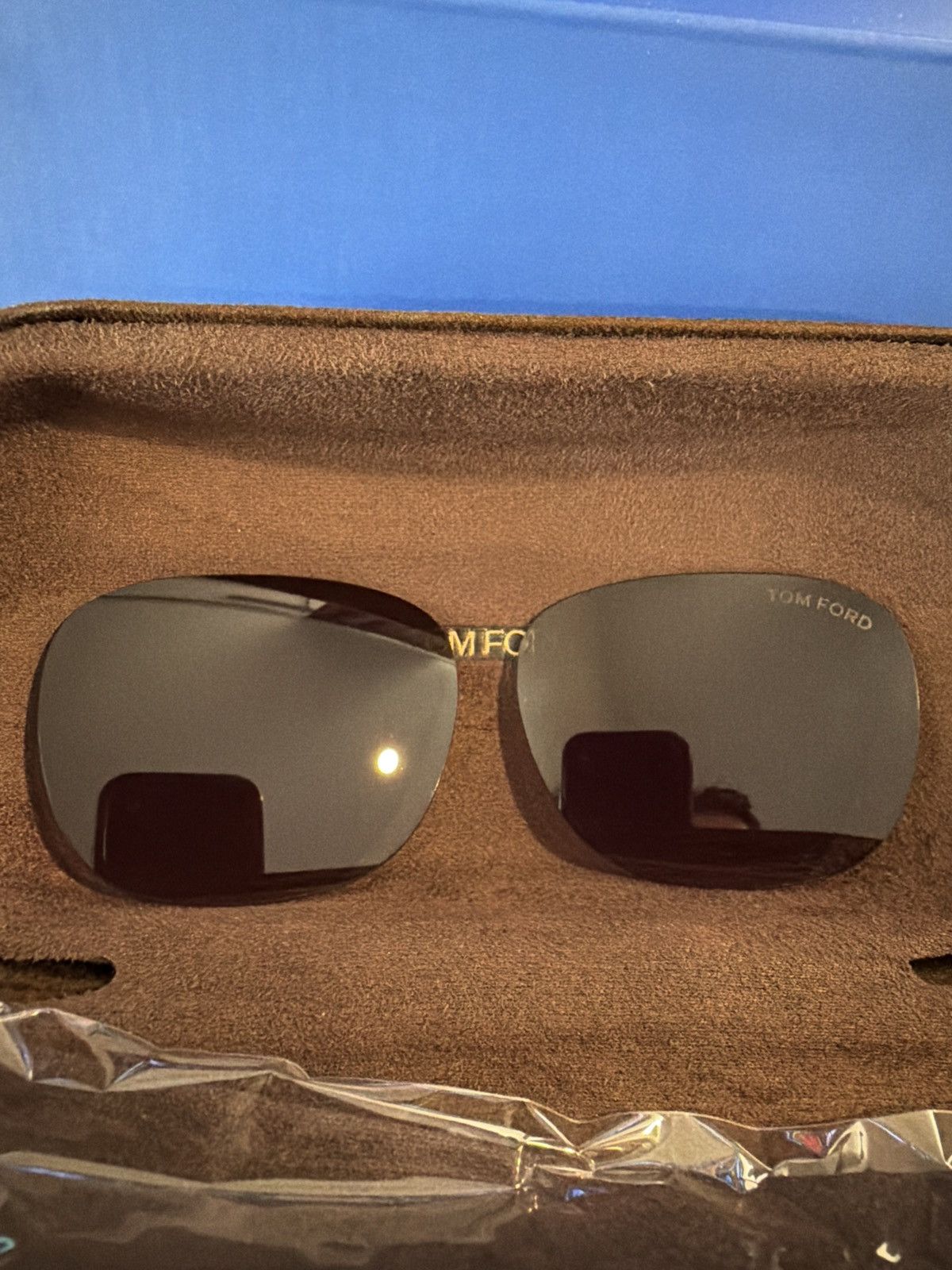 Tom Ford Tom Ford Kendel Shiny Black Size ONE SIZE - 5 Thumbnail