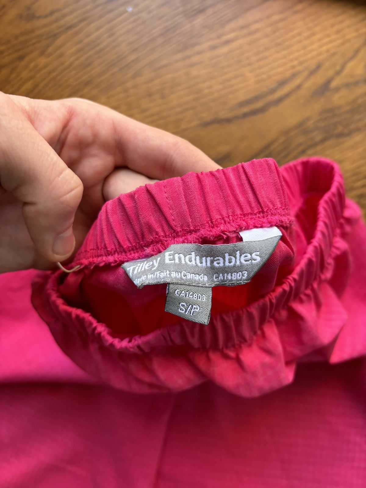 Tilley × Vintage Y2K Capris Tilley Endurables Made in Canada Pink Culottes S Size 26" / US 2 / IT 38 - 4 Thumbnail